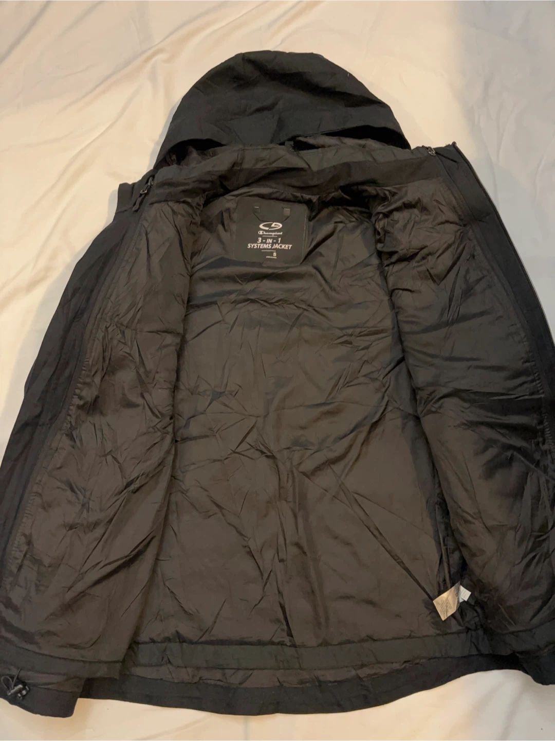 Champion 3-in-1 Systems Jacket -Size Small - photo 2