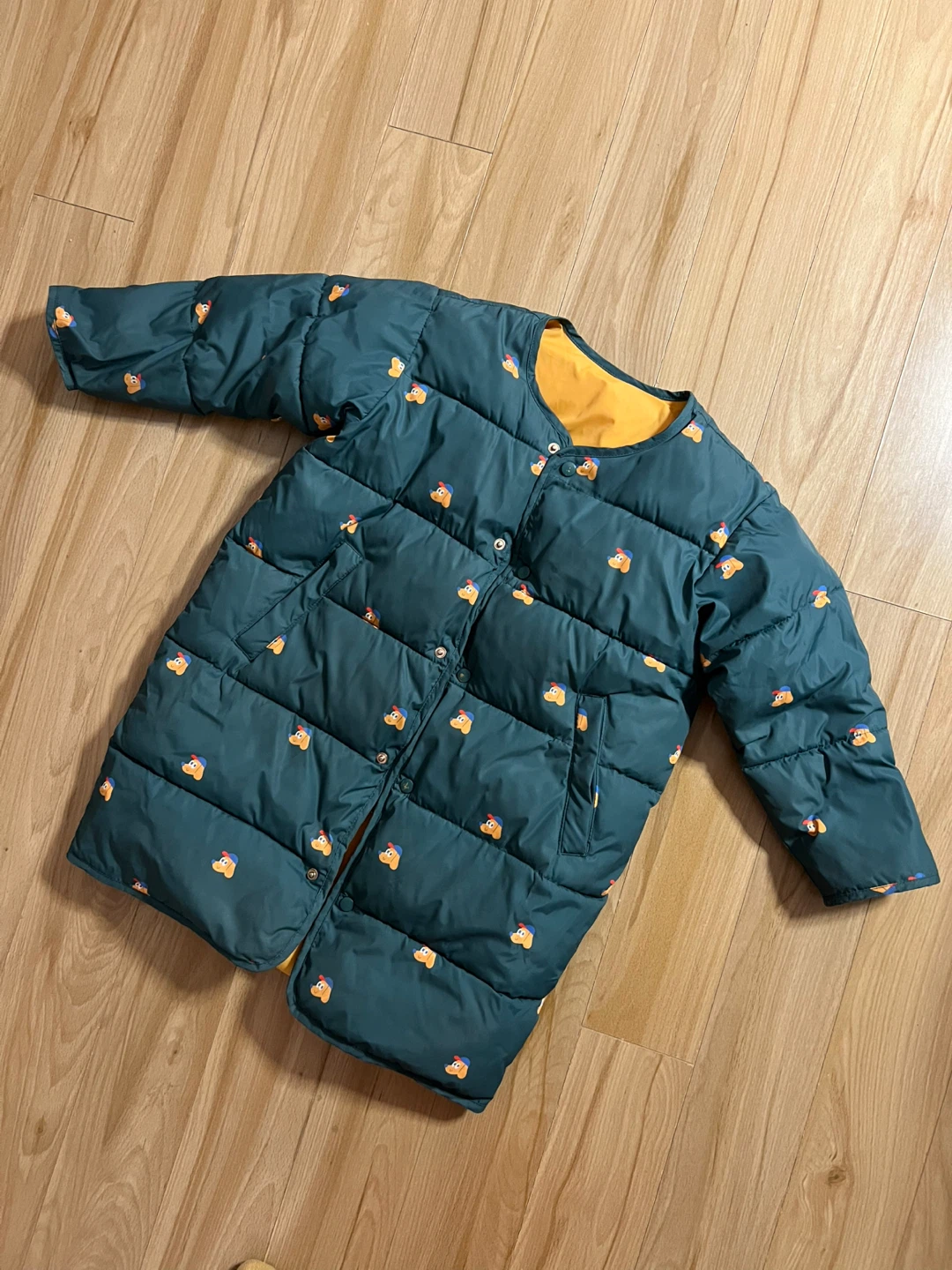 Tiny Ethically Made Kids Puffer Coat