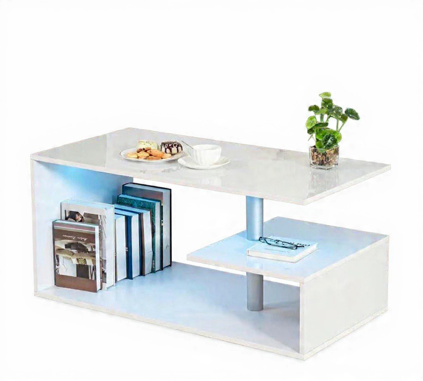 Modern White Coffee Table