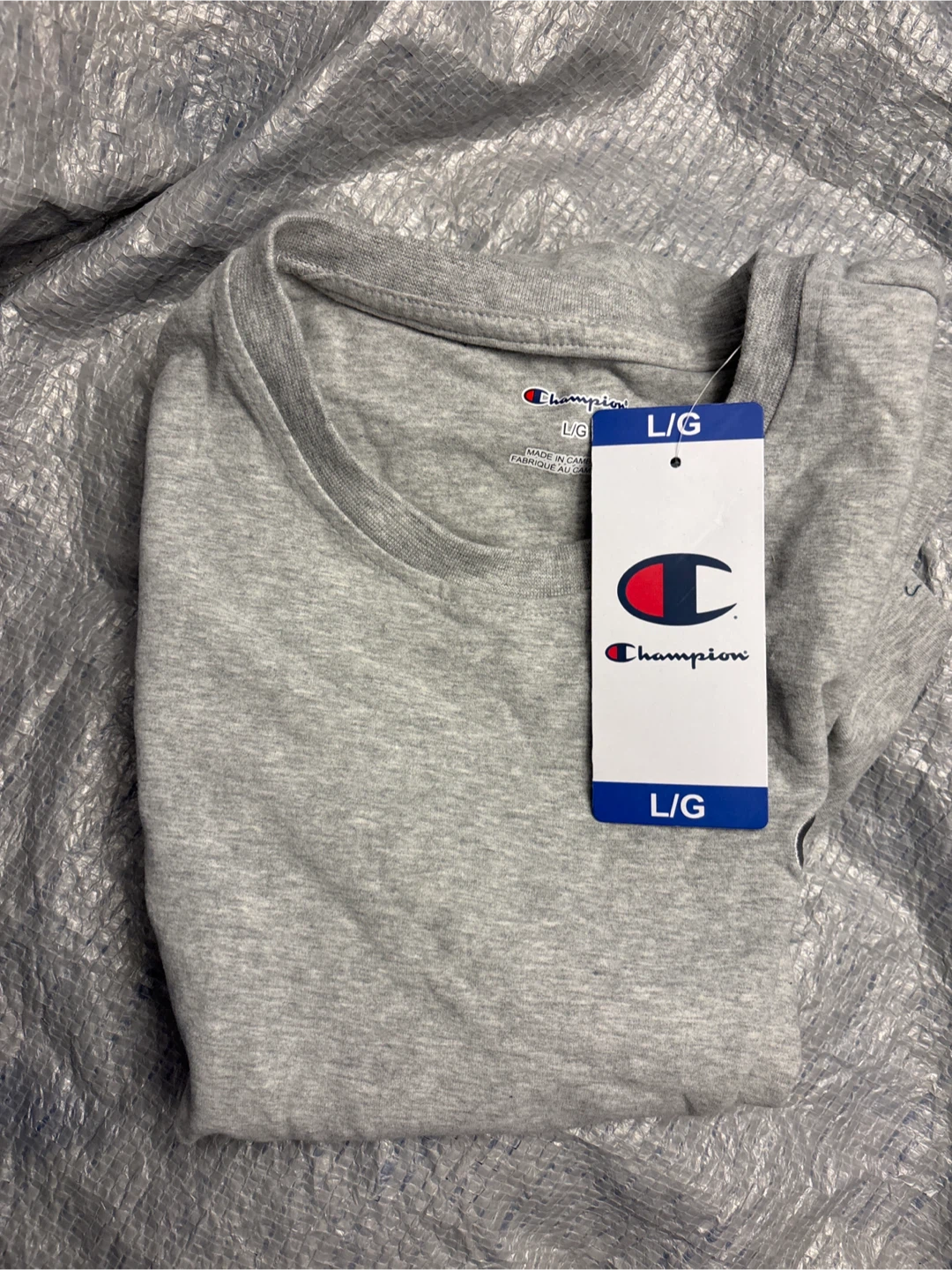 Ladies Champion Grey T-Shirt Dress L/G