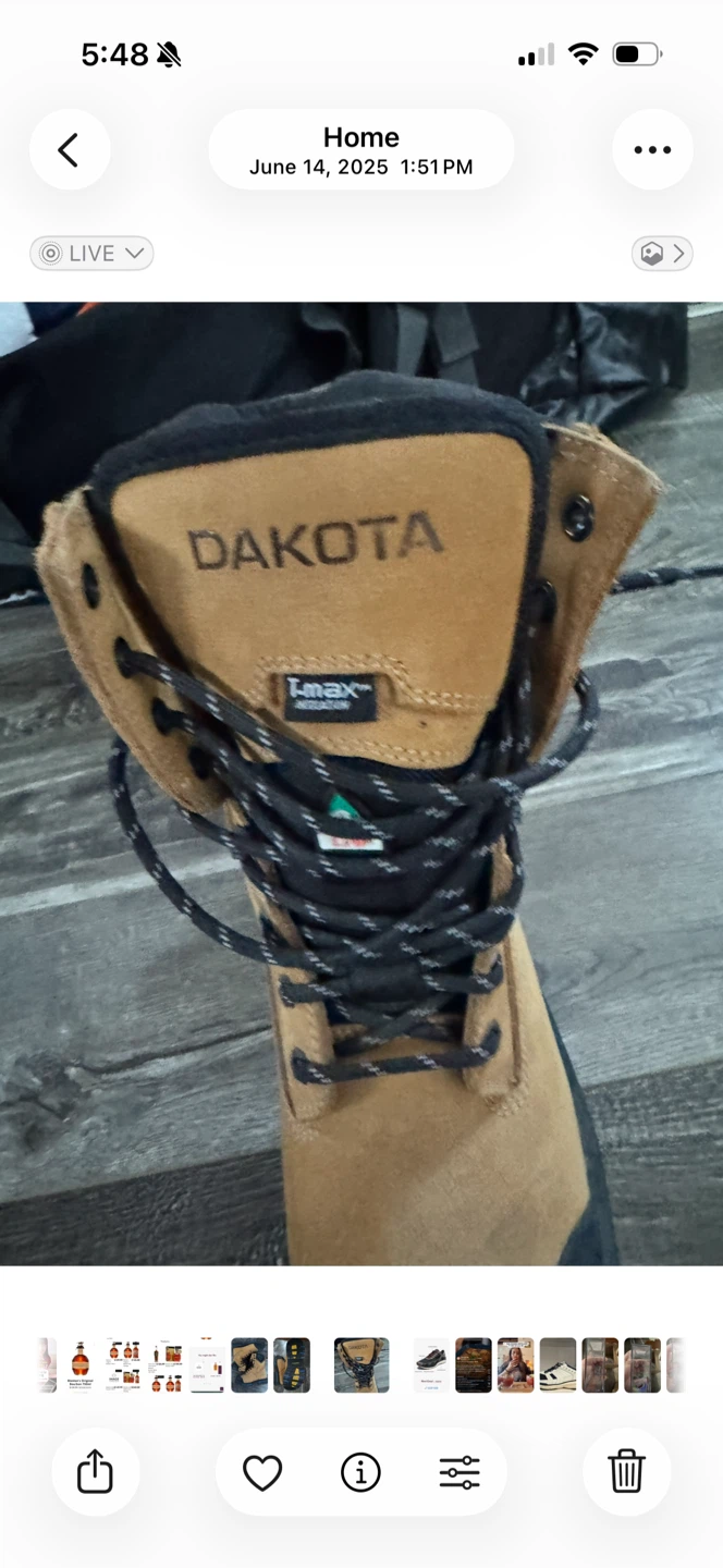 Dakota waterproof Work Boots size 9 - photo 3