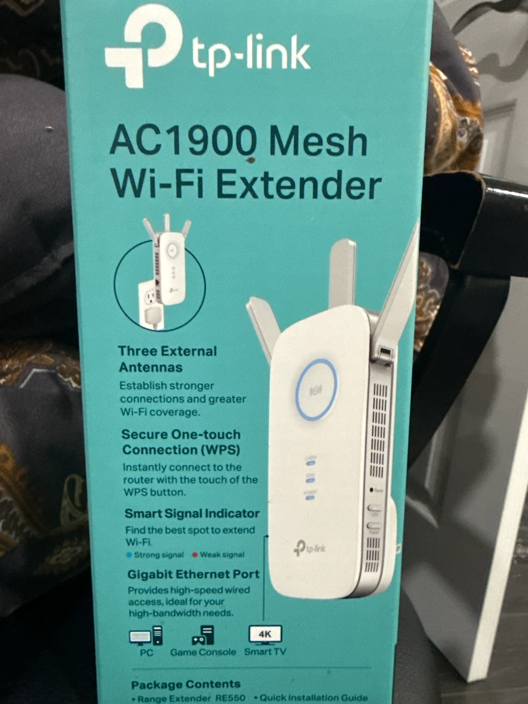 TP-Link AC1900 Mesh Wi-Fi Extender RE550 - photo 2
