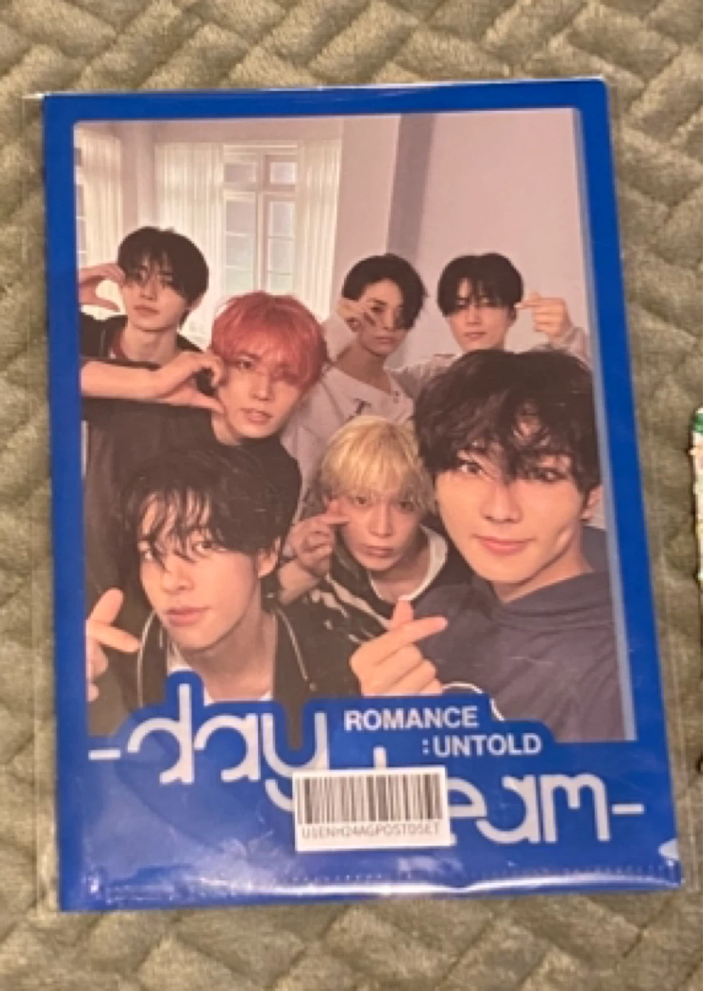 Enhypen Romance Untold: Daydream Group Postcard