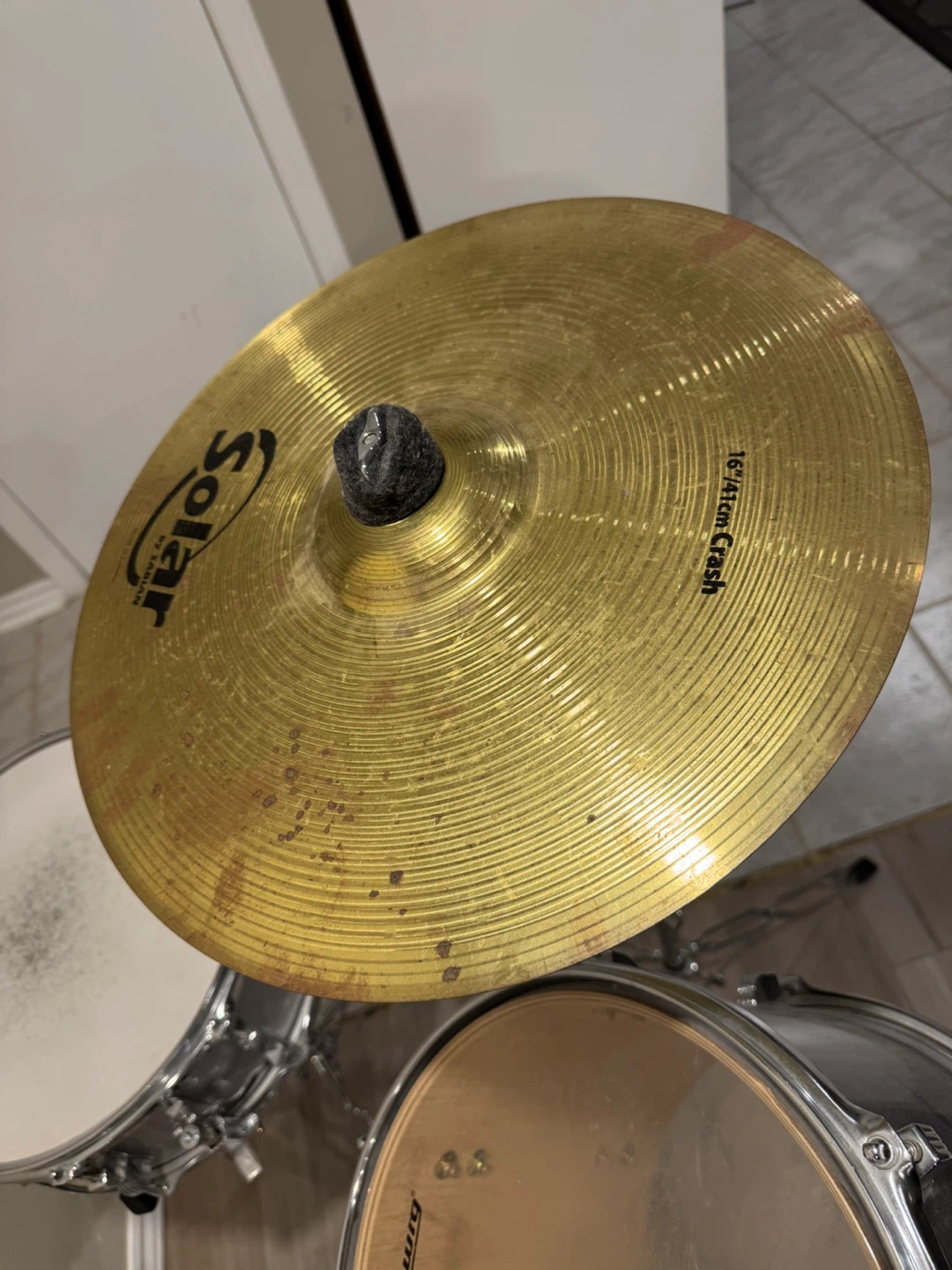 Ludwig Drum Set with Zildjian and Sabian Cymbals - photo 5
