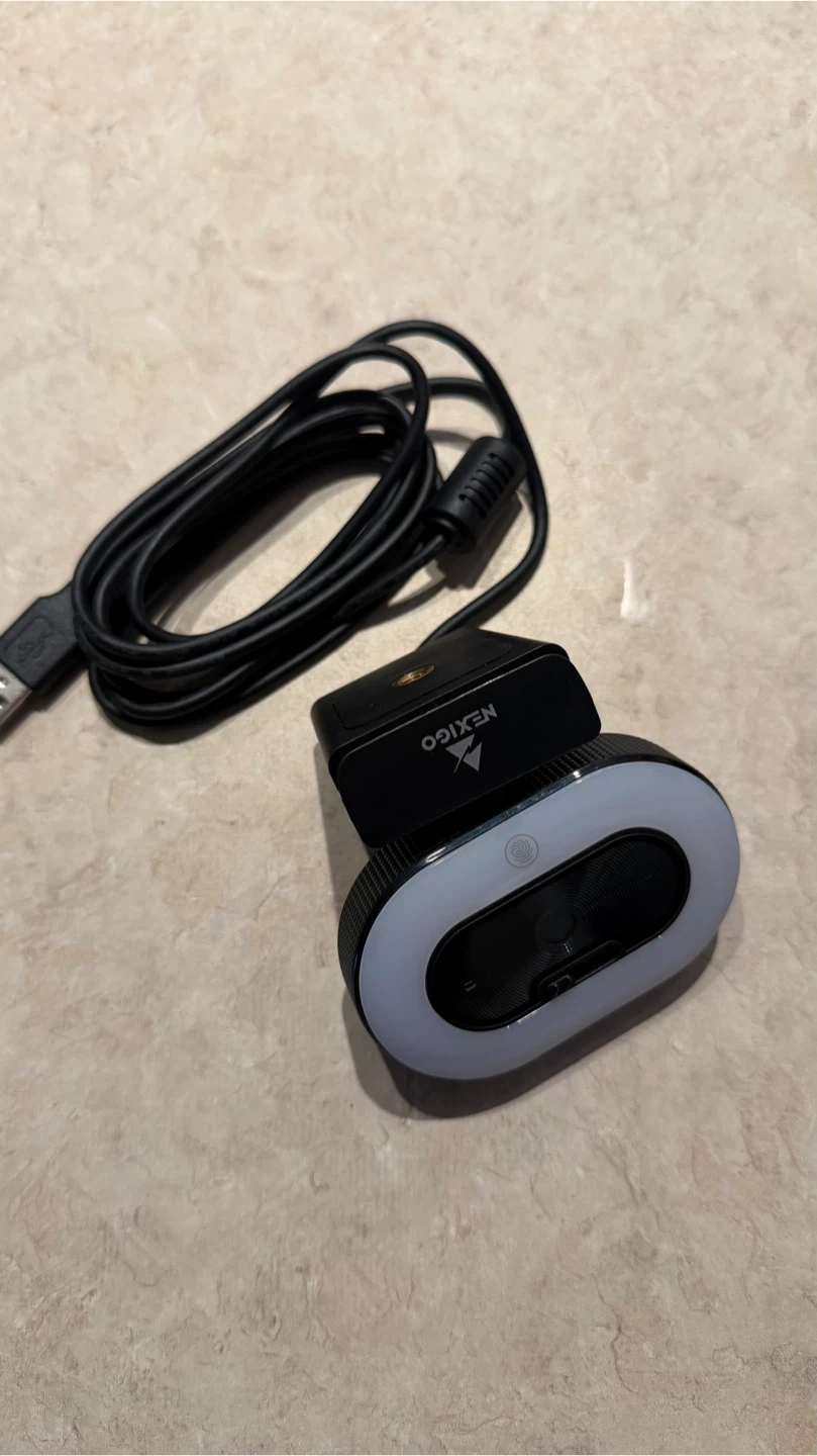 Nexigo Webcam with Ring Light - photo 4