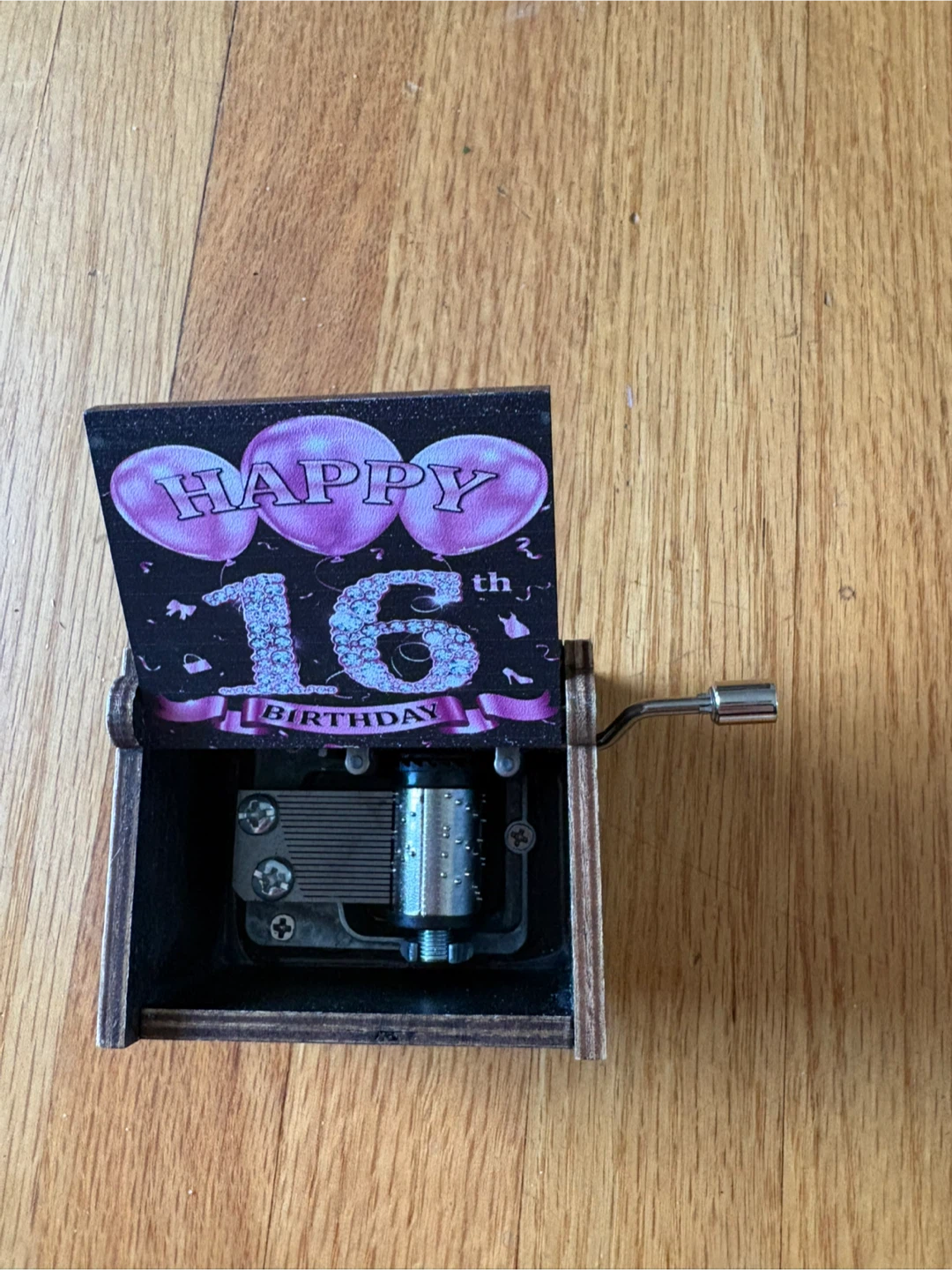 Happy 16th Birthday Music Box