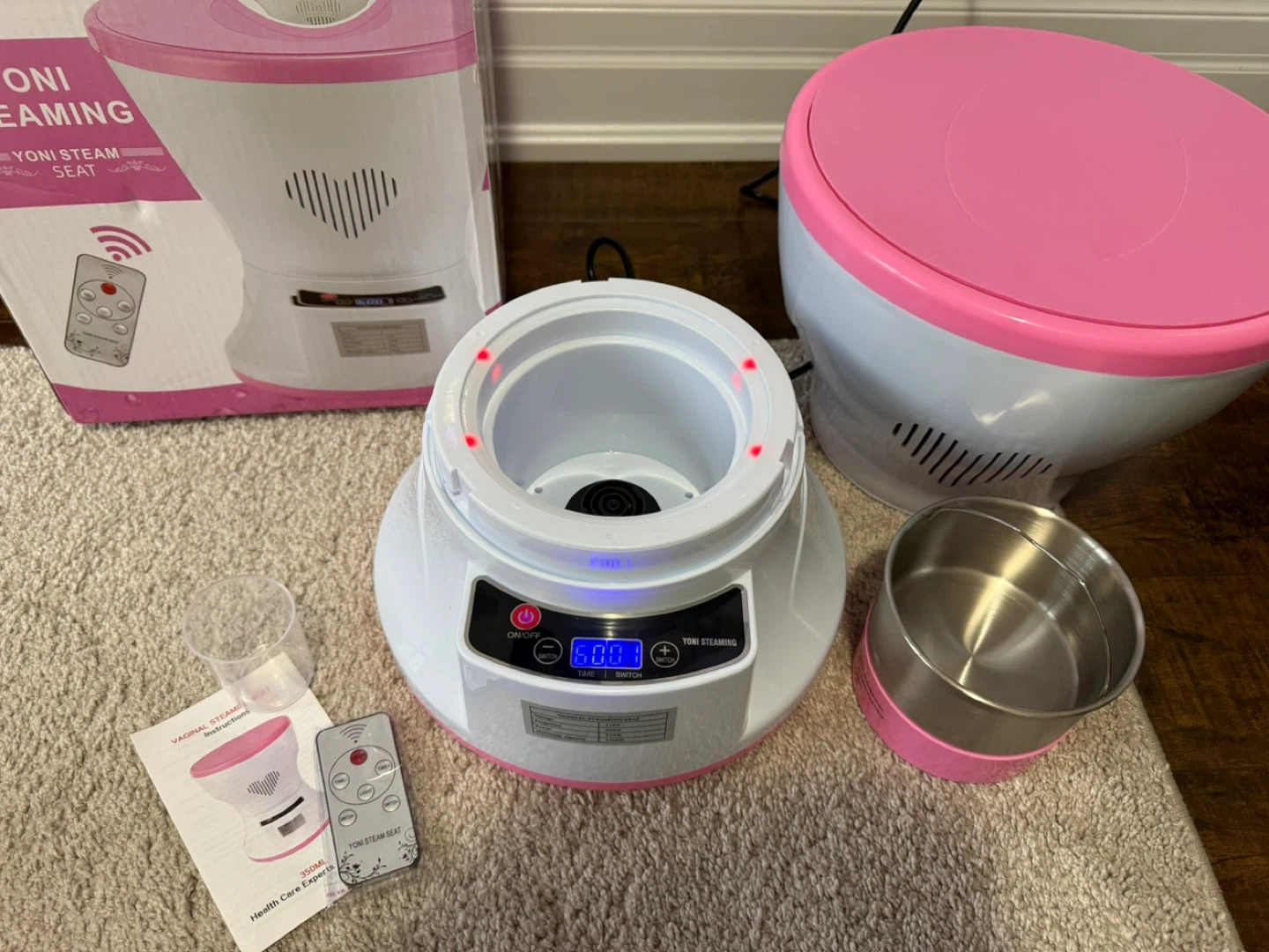 AKSOVA Steam Seat Kit – New Open Box $100 - photo 5