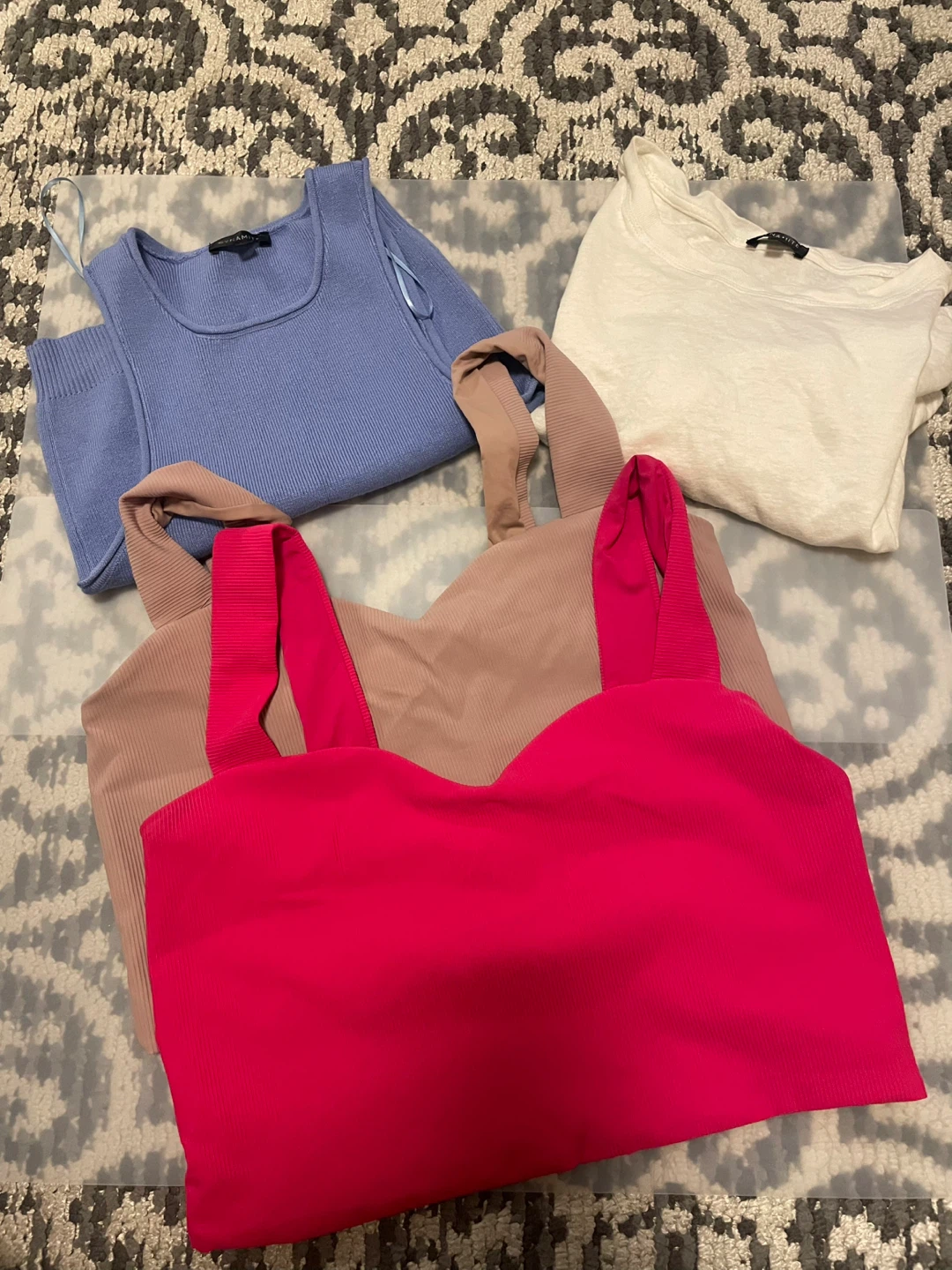 Bundle of 4 Tops and 2 Jean Shorts -  $20 for all