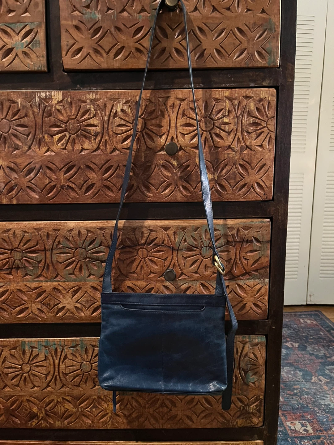Hobo brand. Blue Leather Crossbody Bag - photo 2