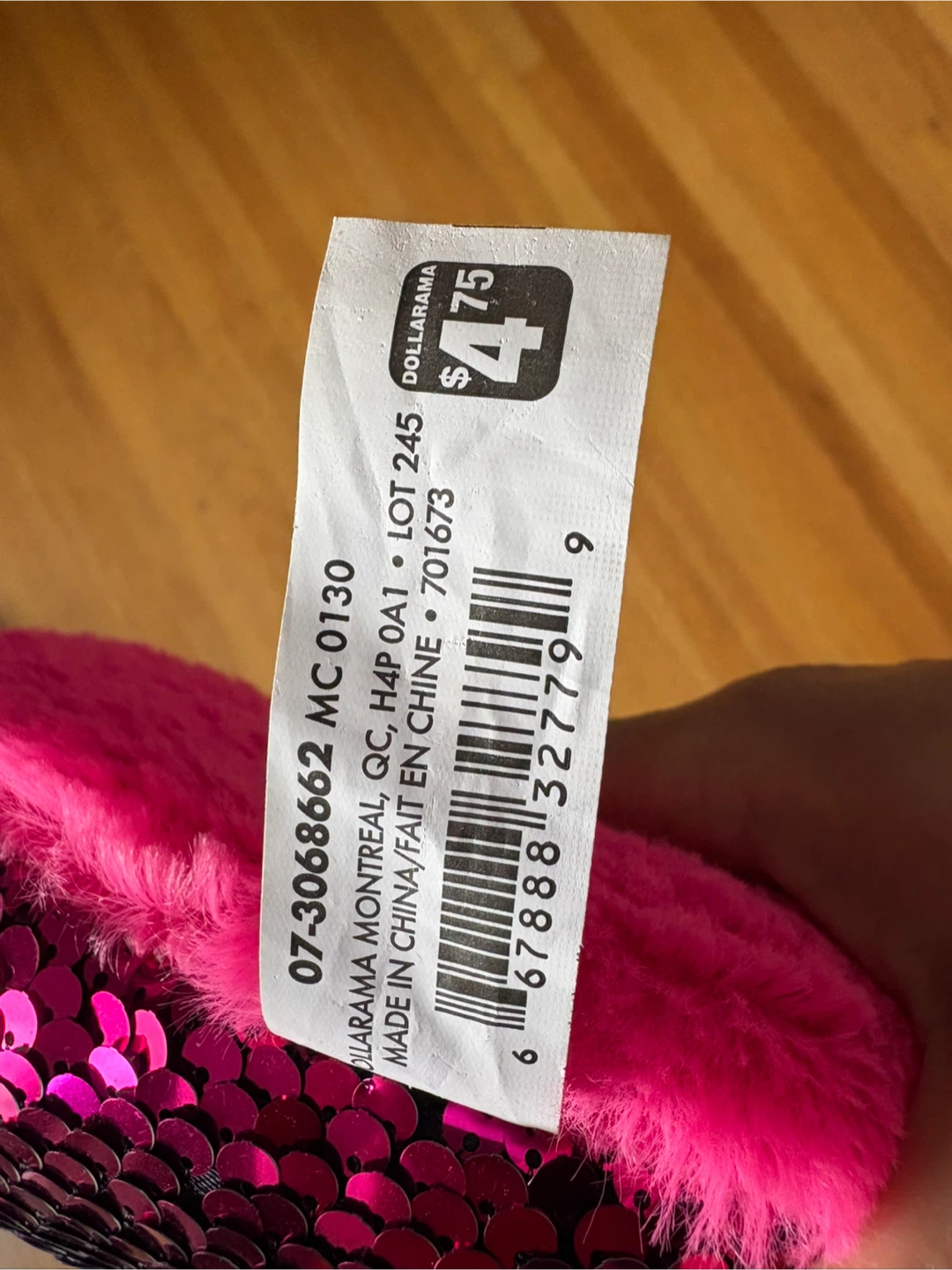 Pink Donut Sequin Pillow - photo 3