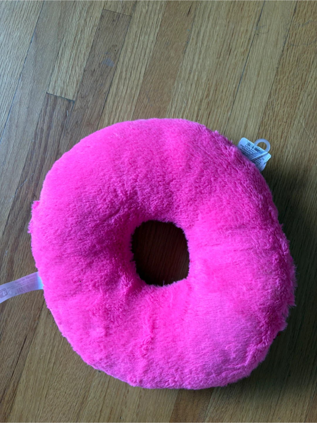 Pink Donut Sequin Pillow - photo 2