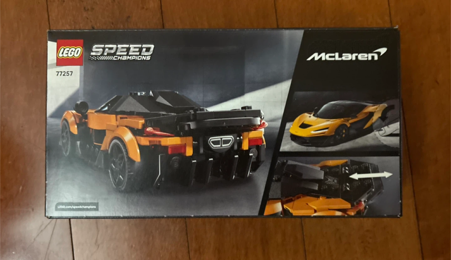 Lego Speed Champions McLaren W1 77257 - photo 2