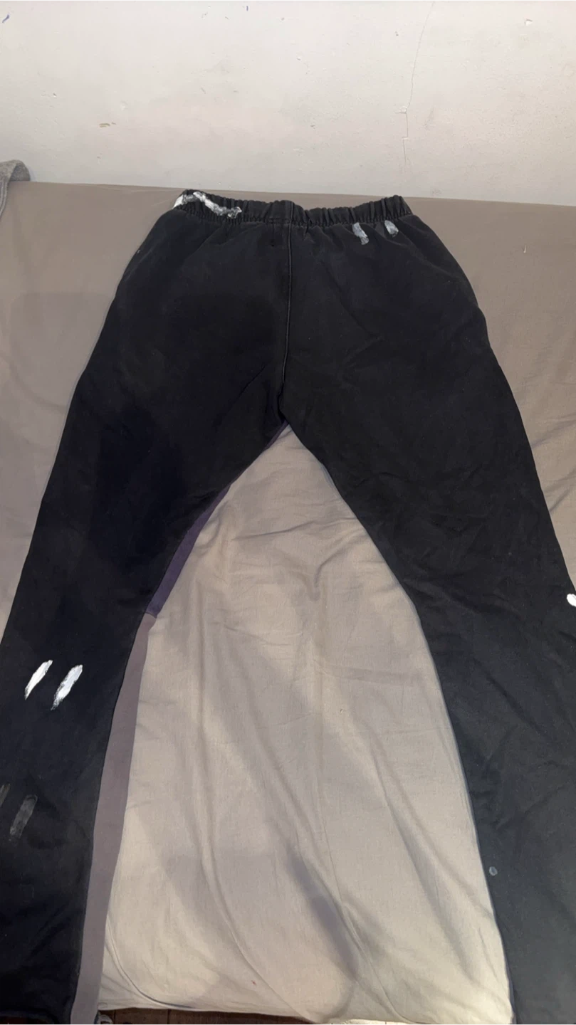 Gallery Dept. Black Paint Splatter Sweatpants Size S - photo 4