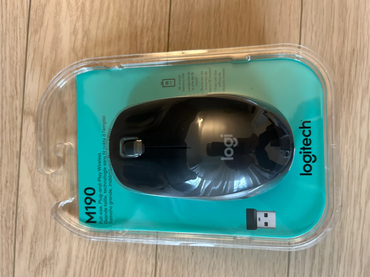 New Logitech Wireless Mouse M190 $20
