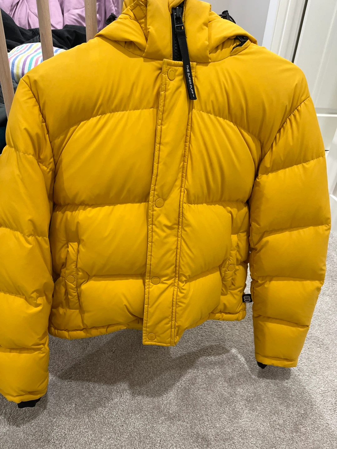 The Super Puff Puffer Jacket - Yellow
