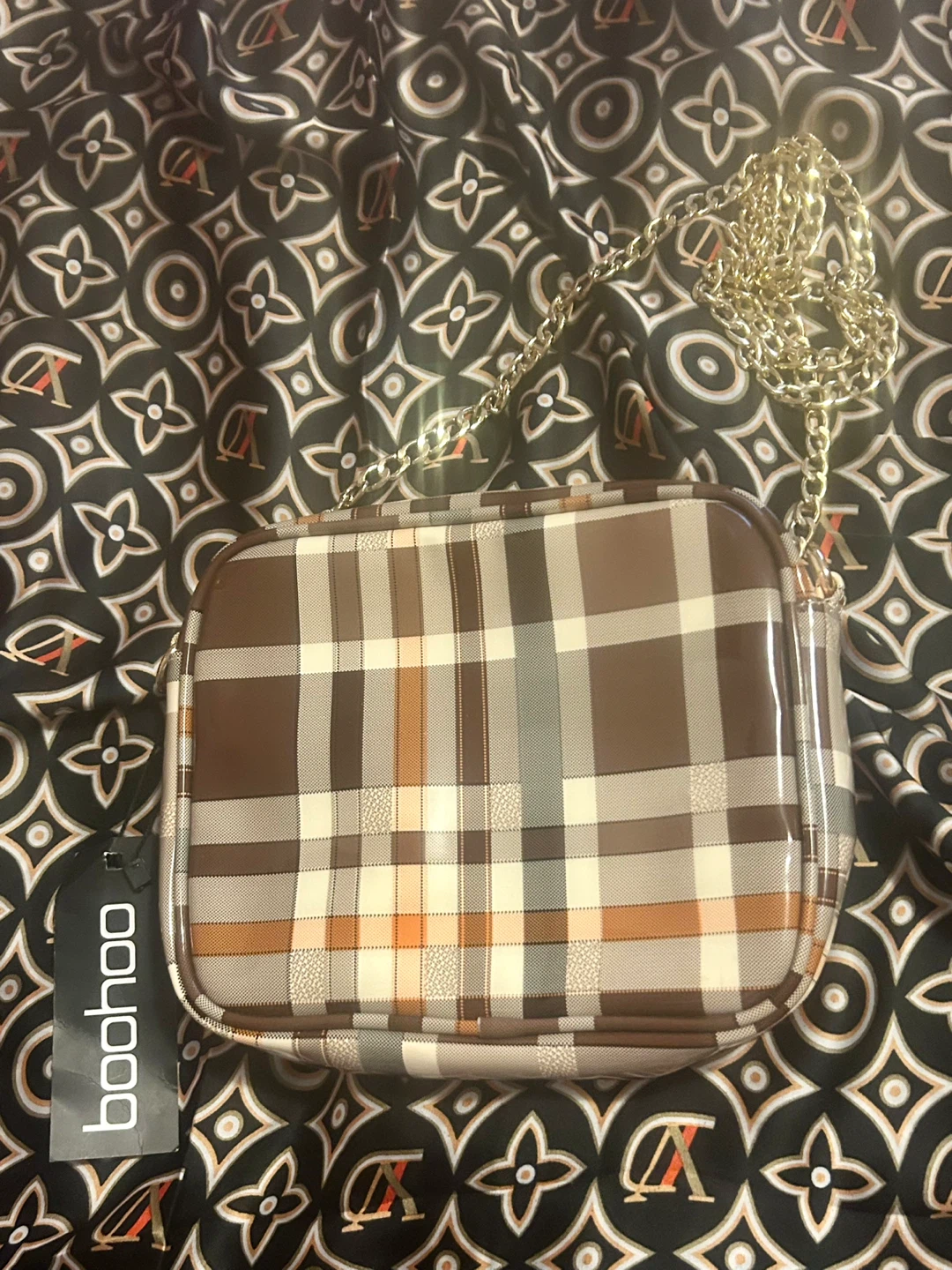 PLAID CROSSBODY BAG NEW WITH TAGS - photo 2