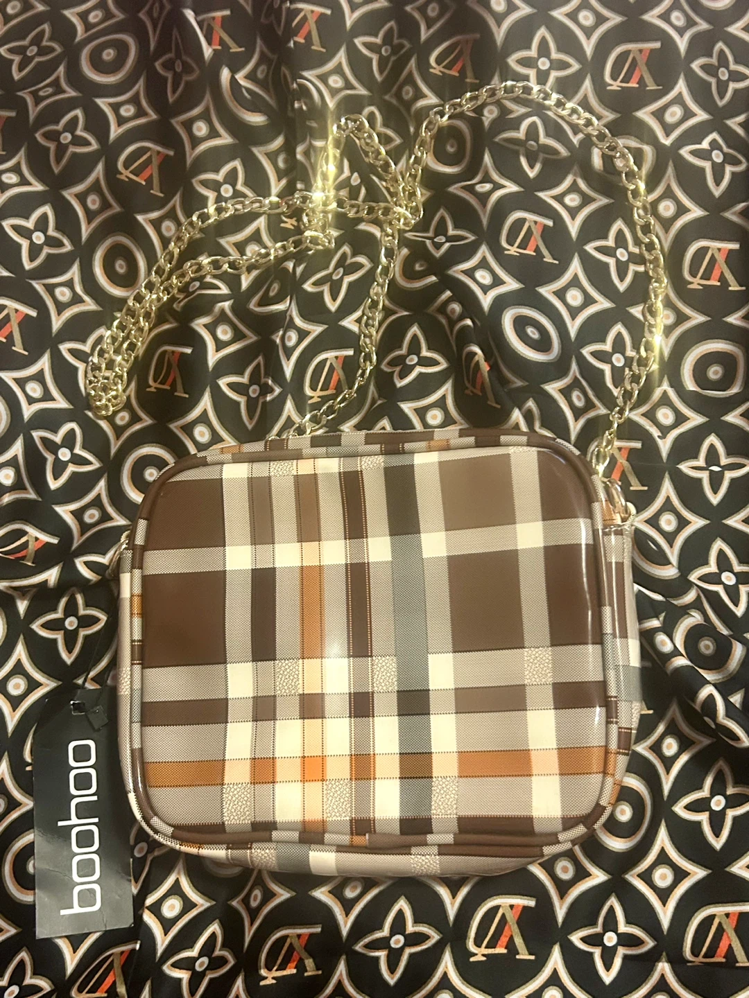 PLAID CROSSBODY BAG NEW WITH TAGS - photo 3