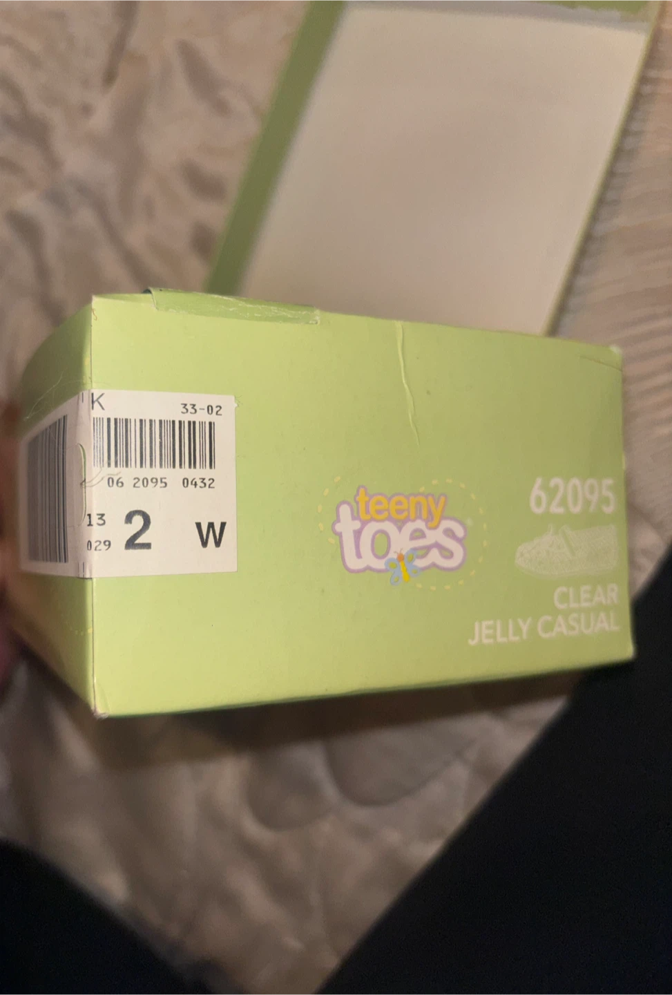 Toddler Silver Glitter Shoes Size 2W - photo 4