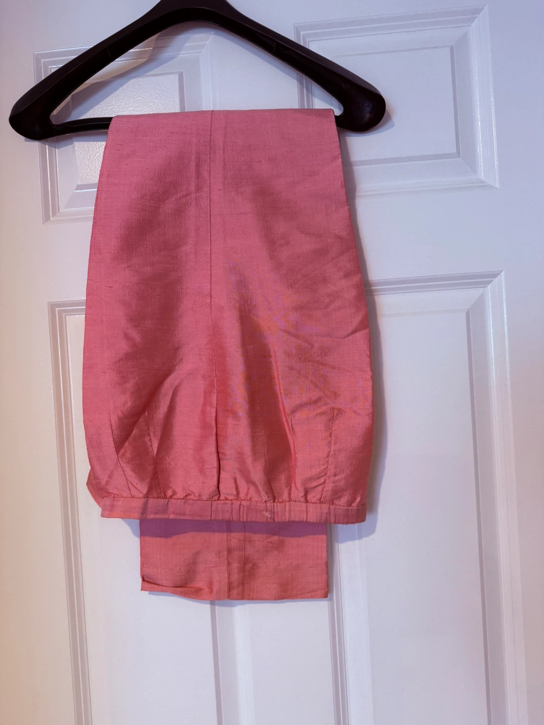 Pink Silk Pants