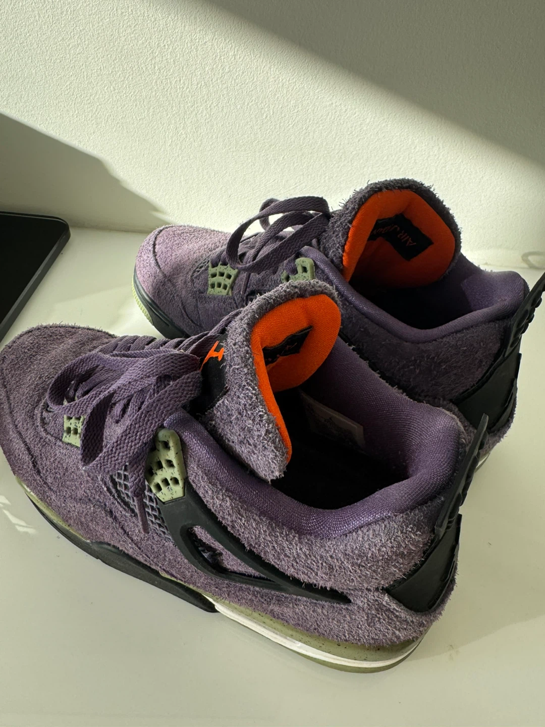 Women’ Air Jordan 4 Retro 'Canyon Purple' - photo 3