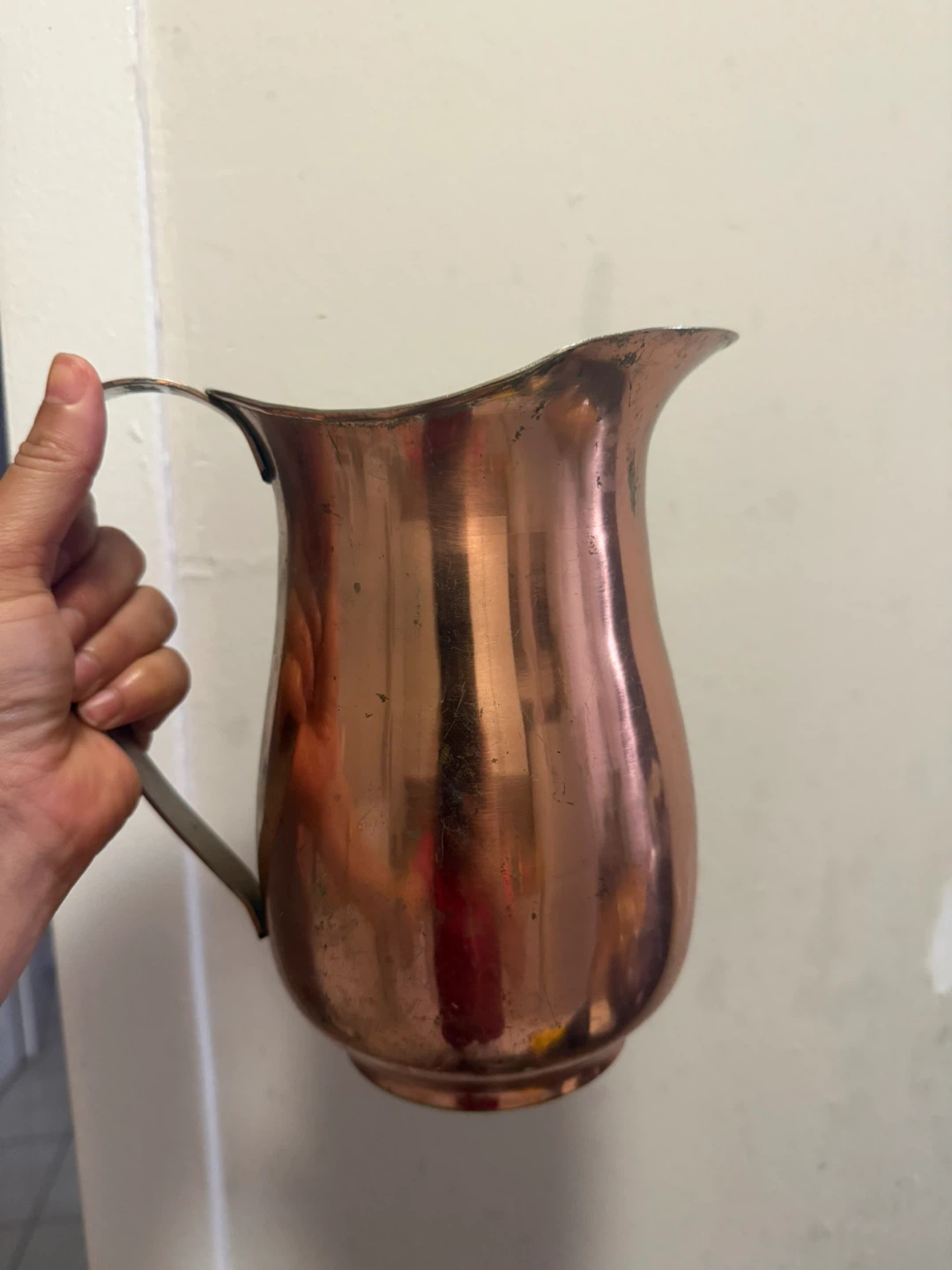 Copper Pitcher/ Inside stainless steel