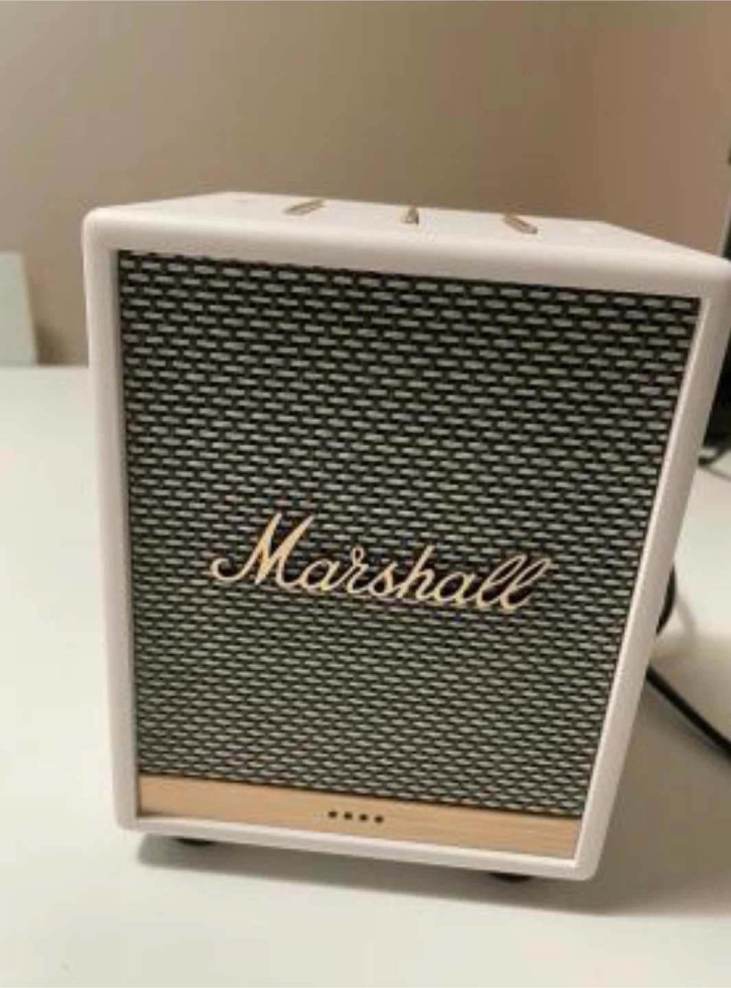 Marshall Stanmore II Voice Bluetooth Speaker - White