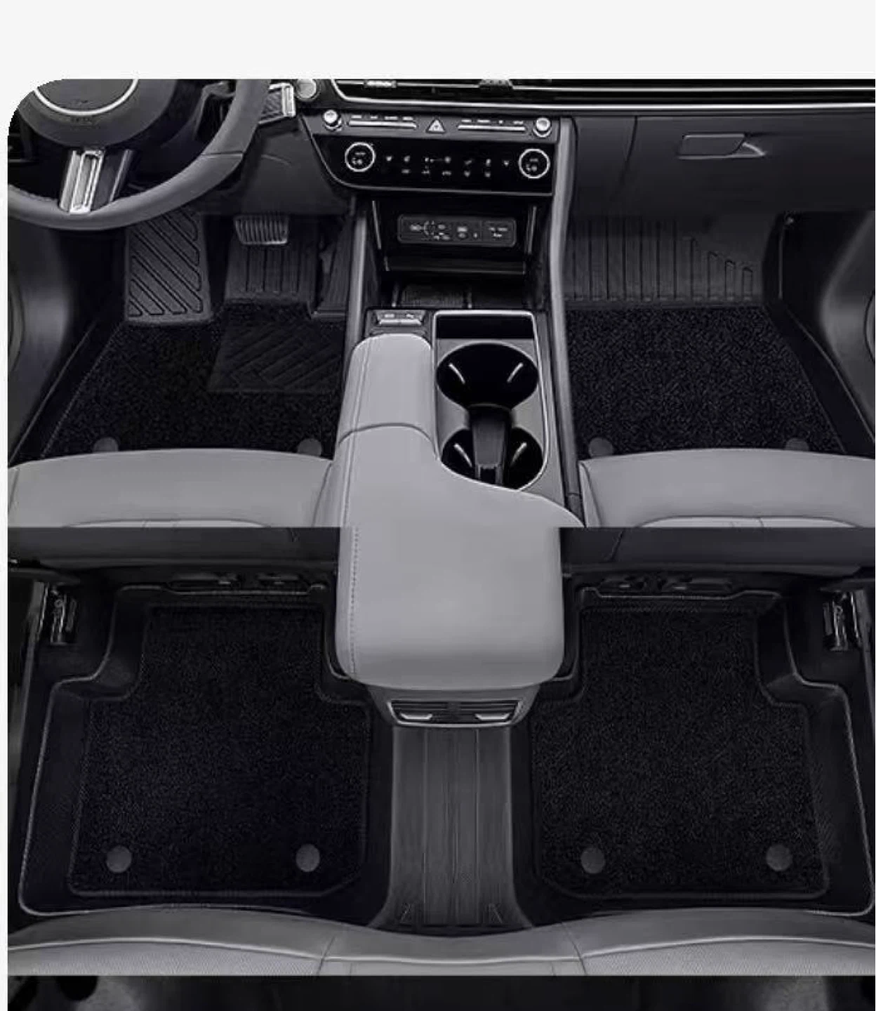 Hyundai Black Car Floor Mats