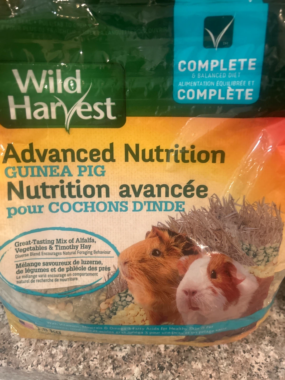 Wild Harvest Advanced Nutrition Guinea Pig Food 1.8 kg