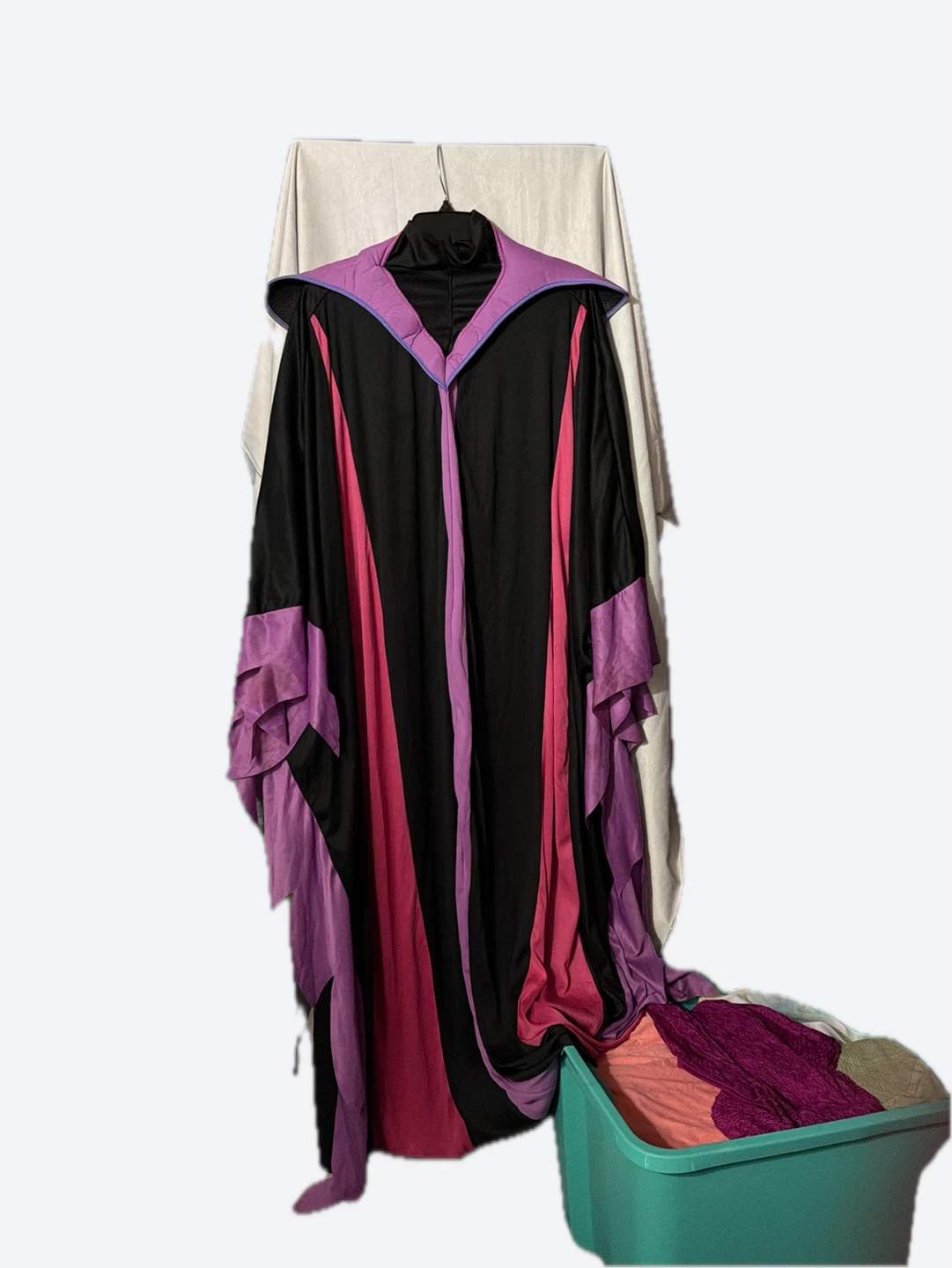Black and Pink Robe Costume