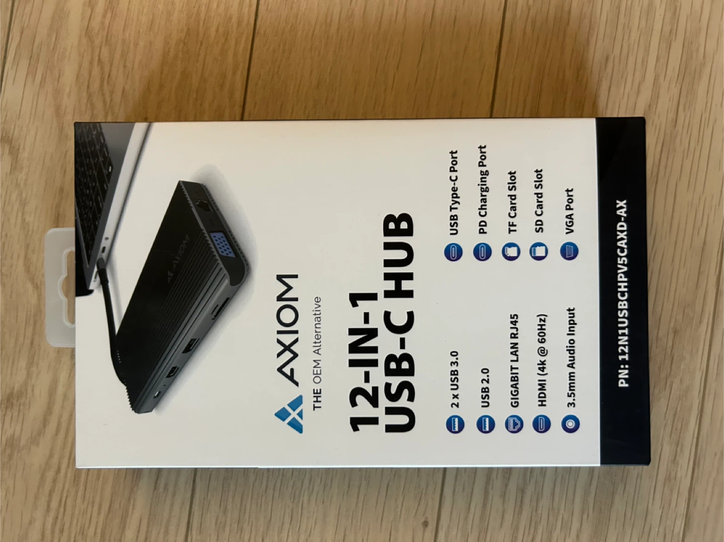 AXIOM 12-IN-1 USB-C HUB
