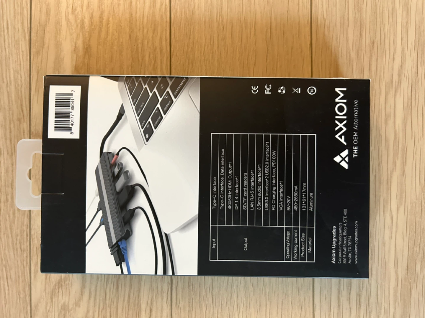 AXIOM 12-IN-1 USB-C HUB - photo 2