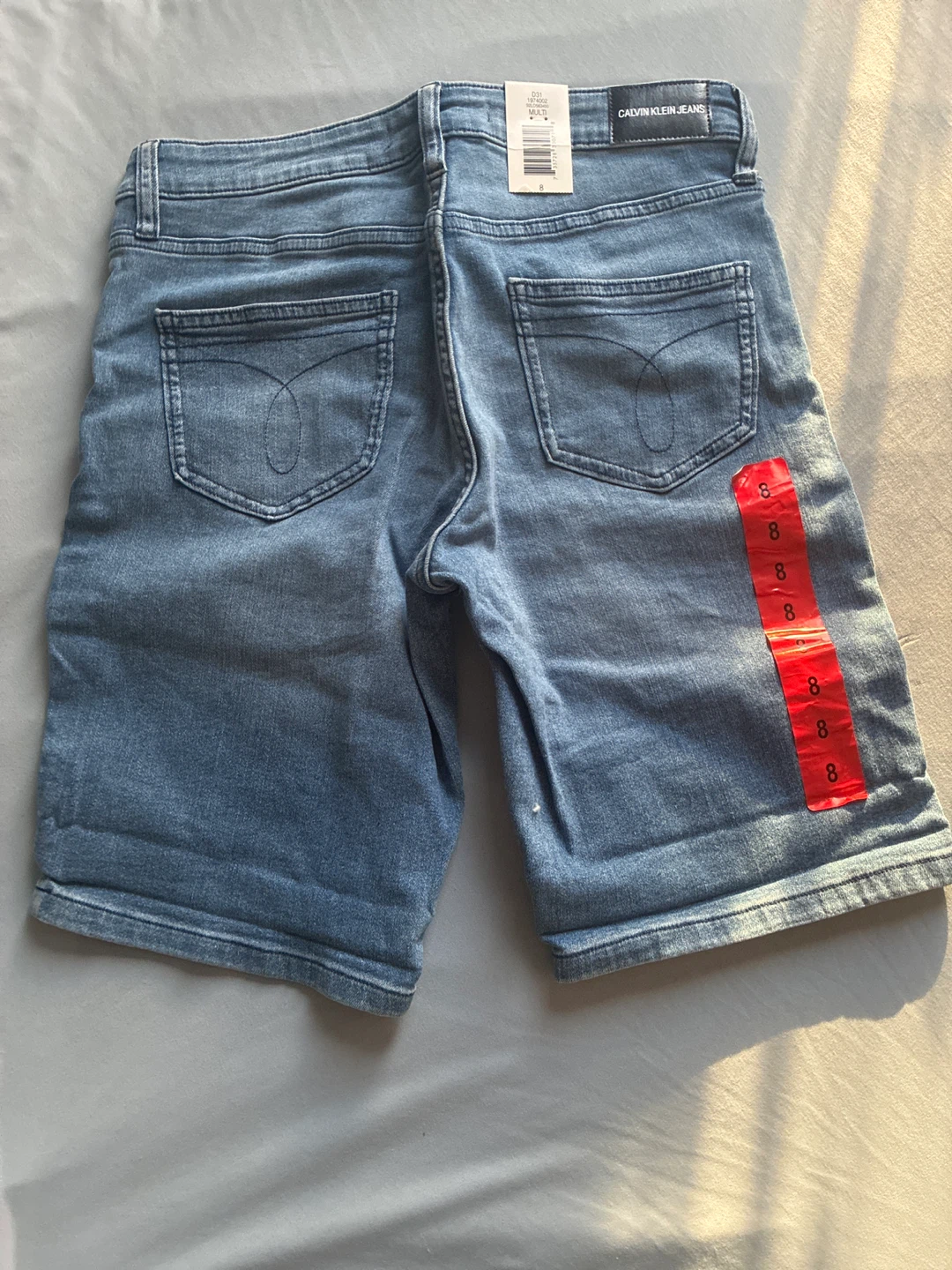 Calvin Klein Jeans Denim Shorts Size 8 - photo 2