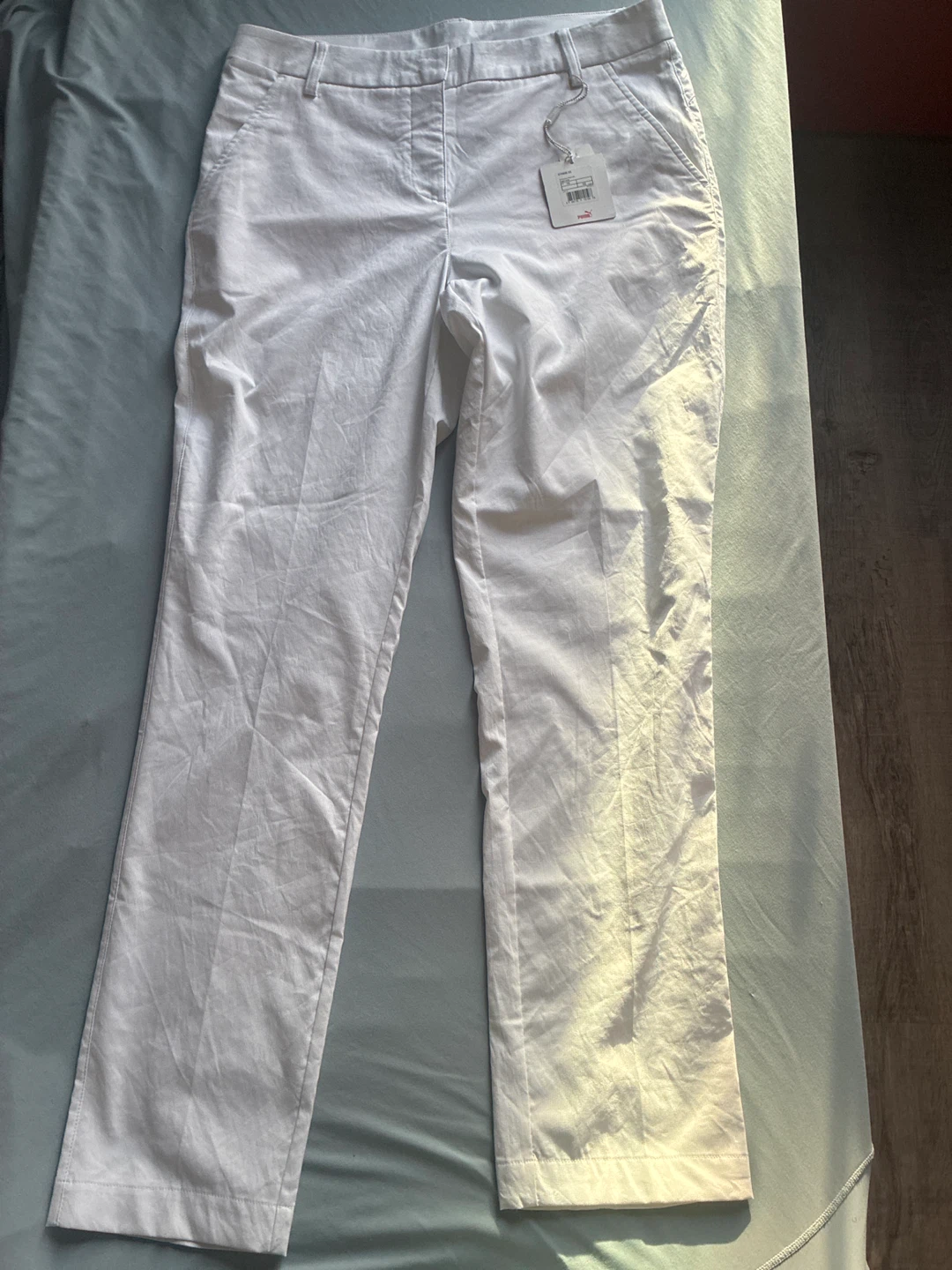 Puma Women's W Pounce Pant US - Bright White Size 10