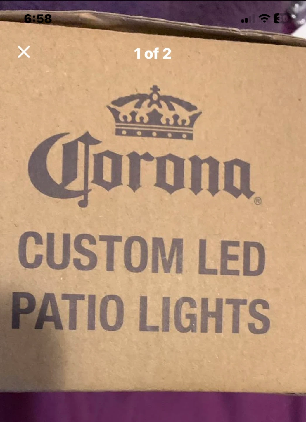 Corona Custom LED Patio Lights
