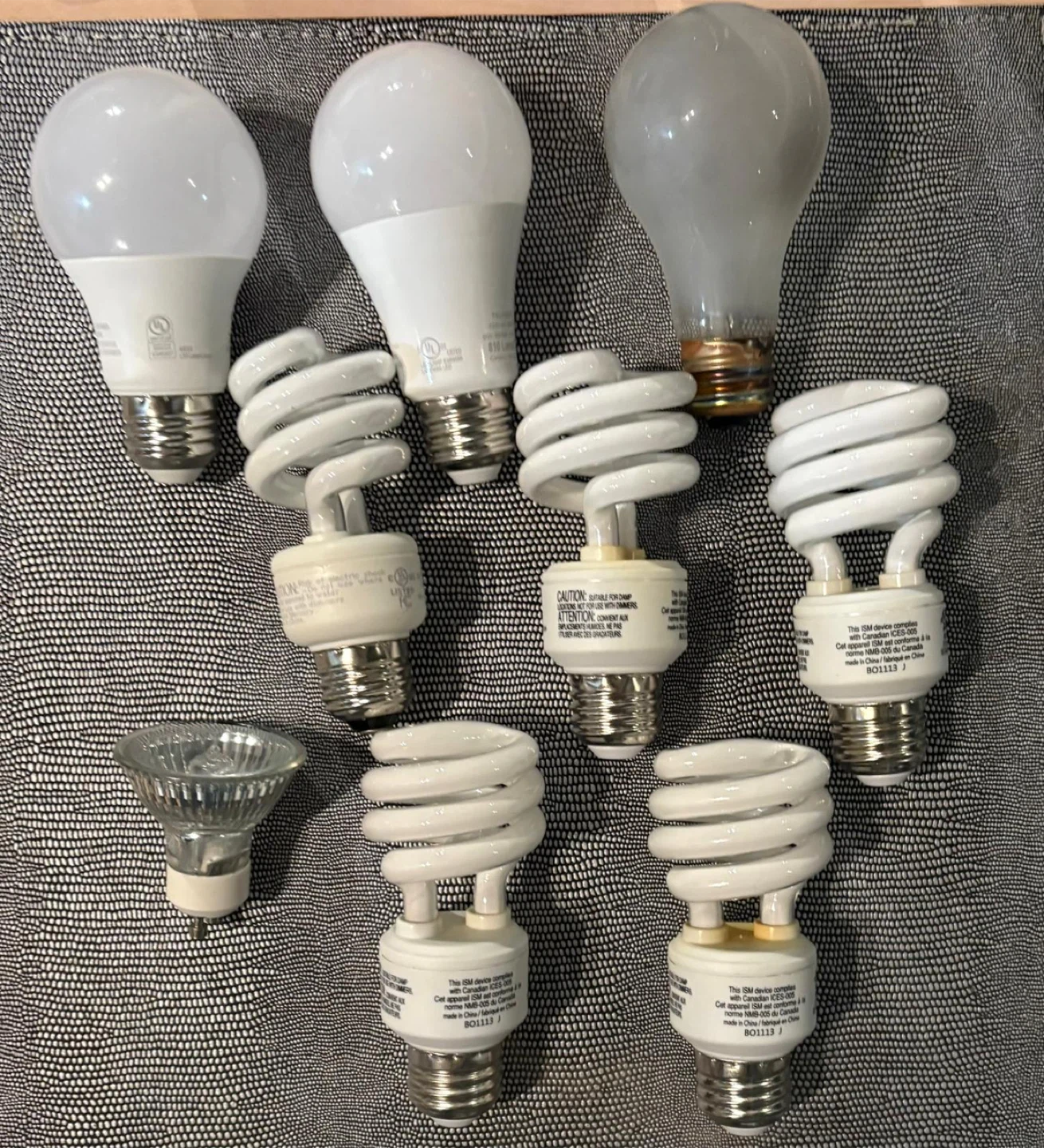 Assorted Light Bulbs