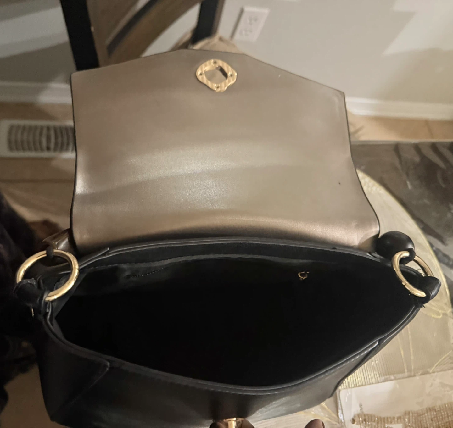 Luella Grey Black Handbag - photo 3