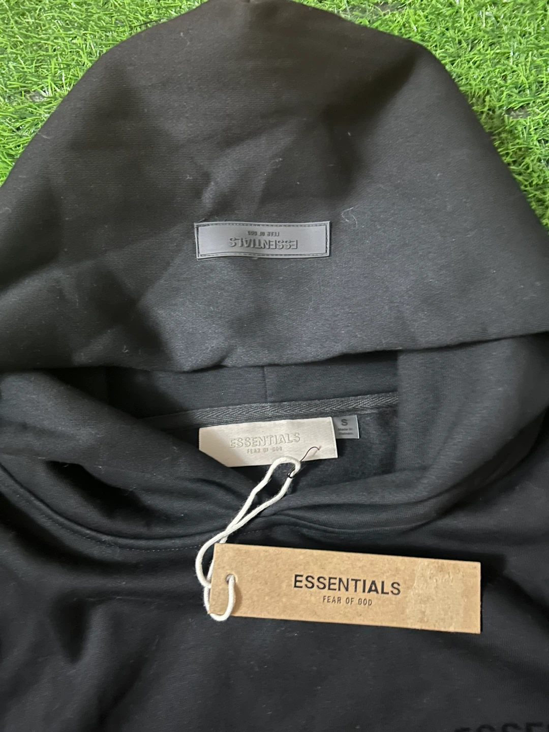 ⭐️BEST OFFER⭐️ Essentials FOG Hoodie Stretched Limo SS22 (Black) - photo 3