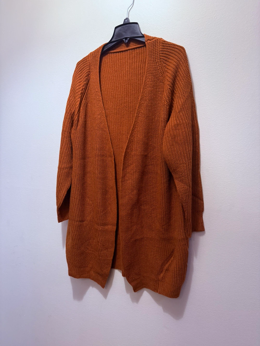 Brown Knit Cardigan