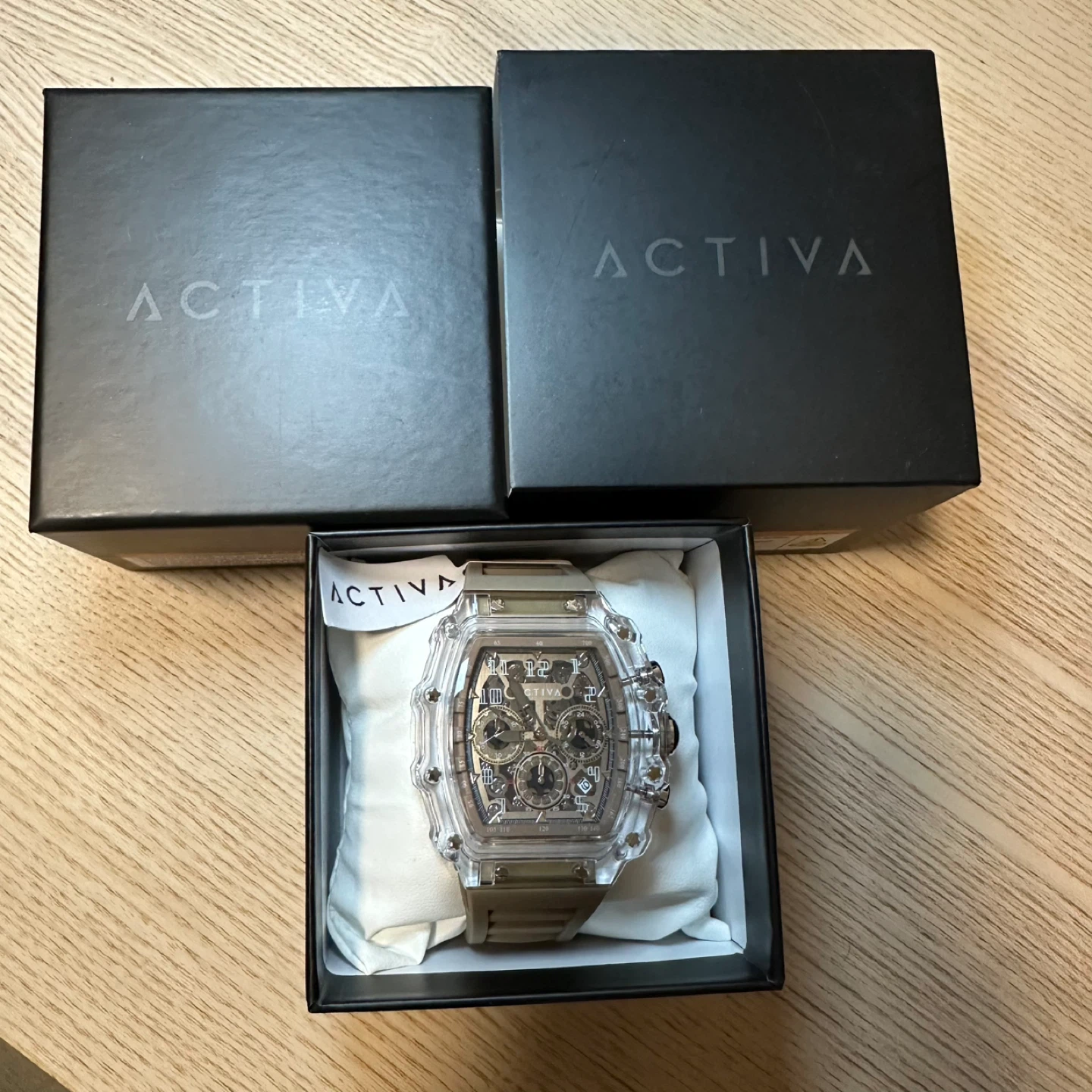 Activa X Invicta Men's Watch w/ Skeleton Dial - 44.3mm, Khaki - photo 2