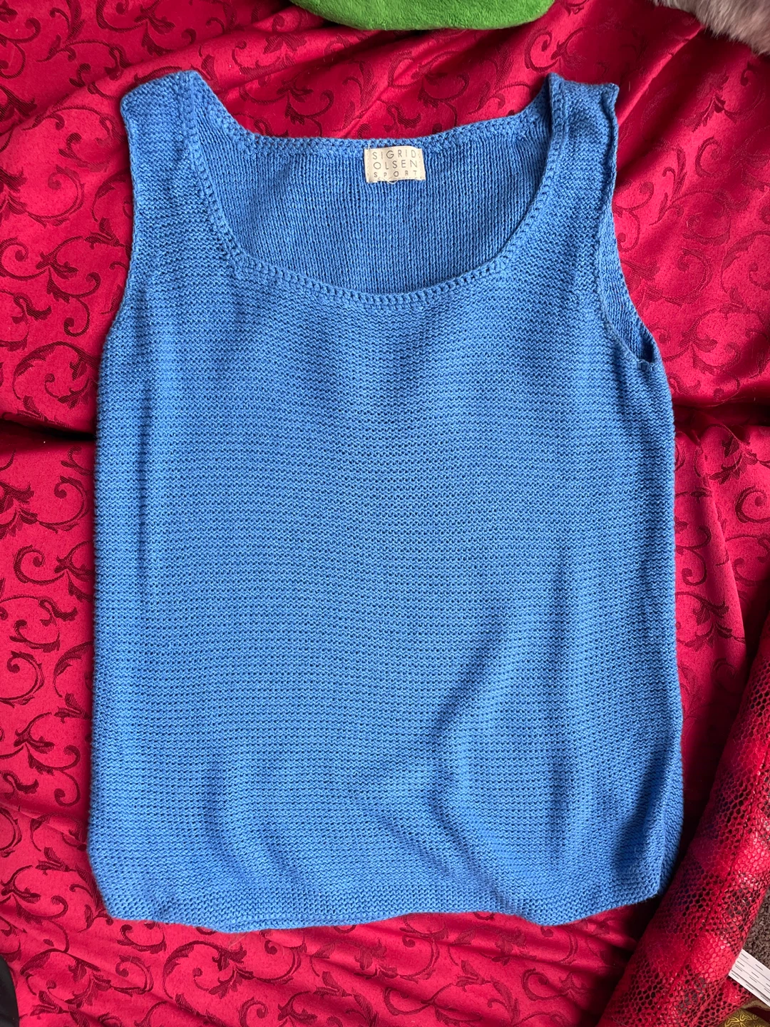 Sigrid Olsen Blue Tank Top - photo 3