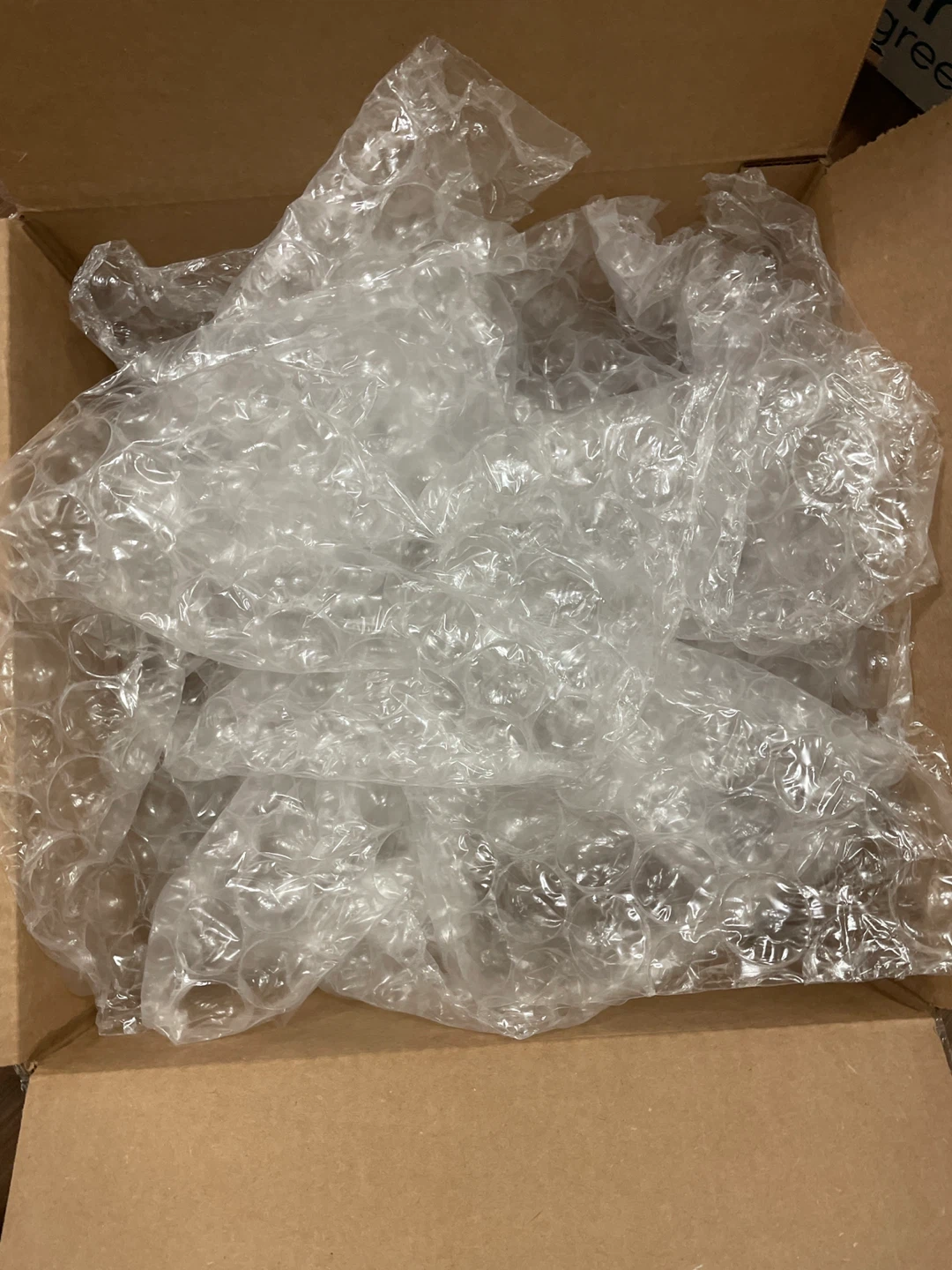 Bubble wrap packaging