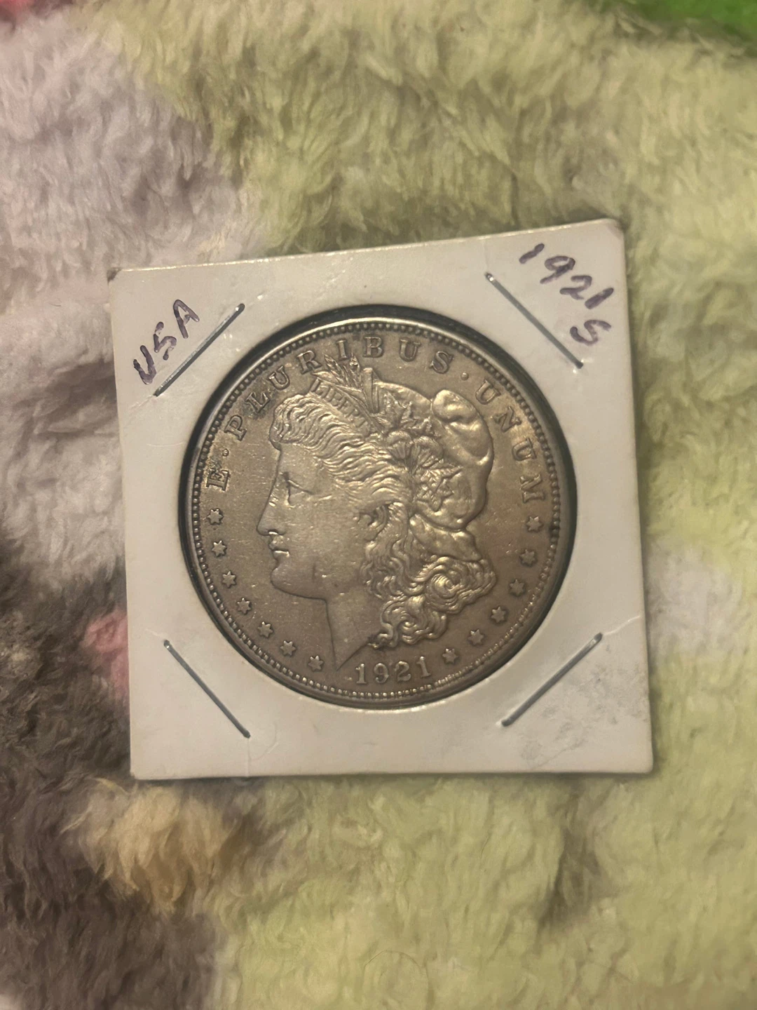 1921 Morgan Silver Dollar Coin - Rare Collectible - photo 2