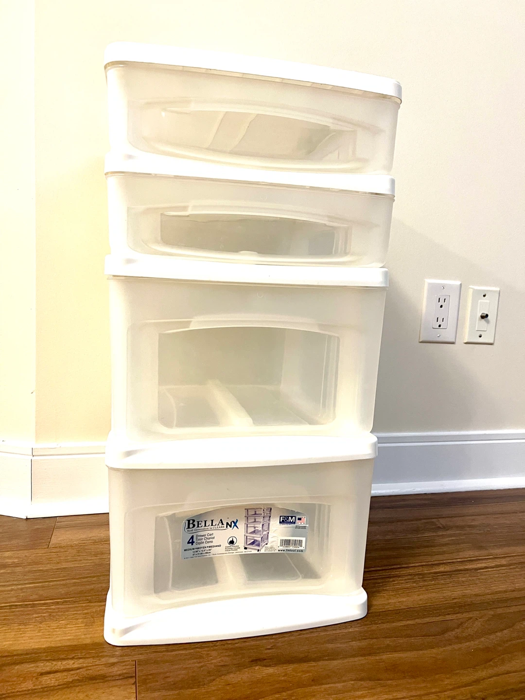Bellanx 4 Drawer Storage Cart - photo 2