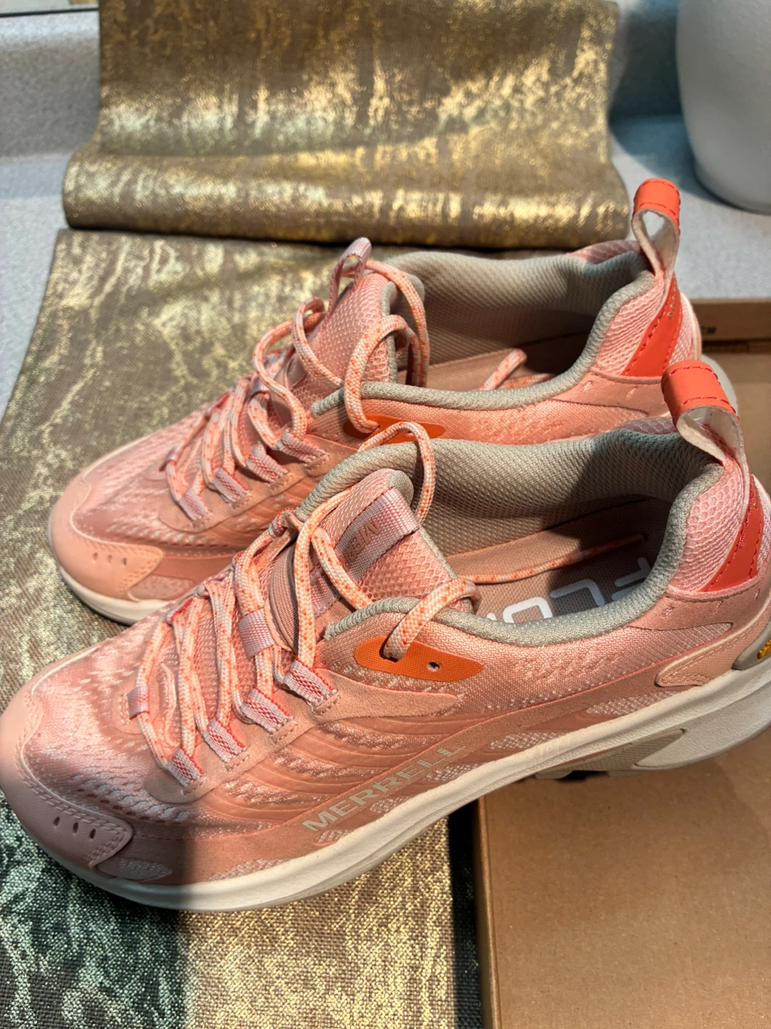 Merrell Women's Trail Running Shoes - Pink/Orange - photo 3
