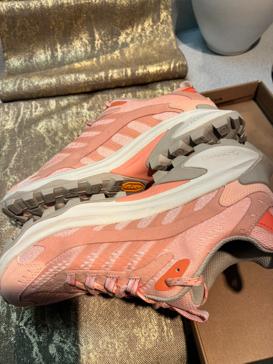 Merrell Women's Trail Running Shoes - Pink/Orange - photo 4