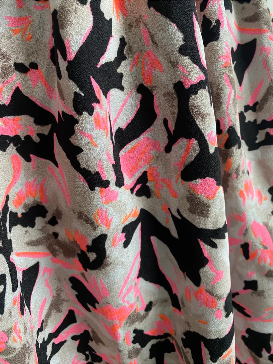 Poppy Lux neon floral full skirt - photo 4