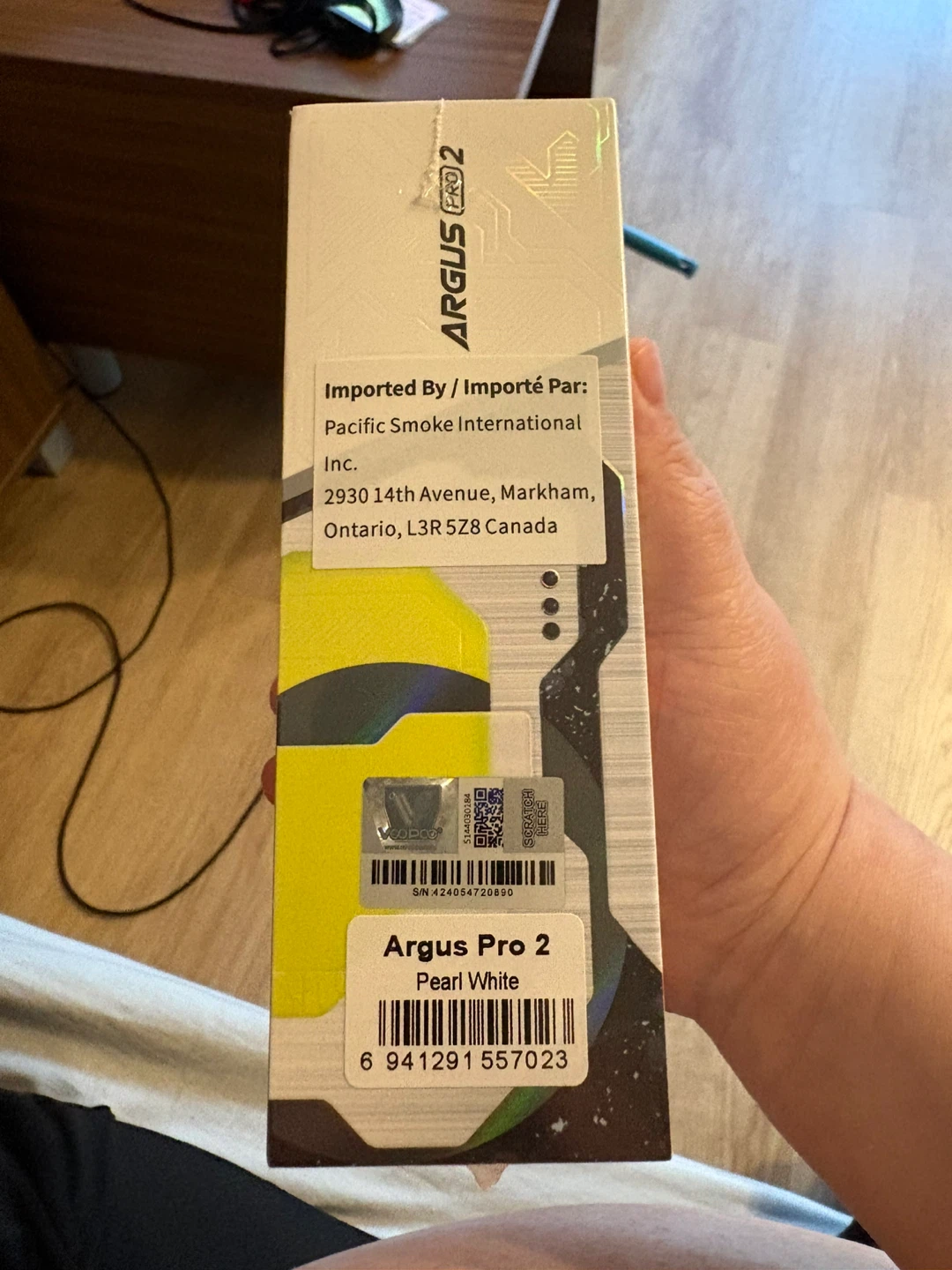 VooPoo Argus Pro 2 Kit - Pearl White BNIB - photo 3