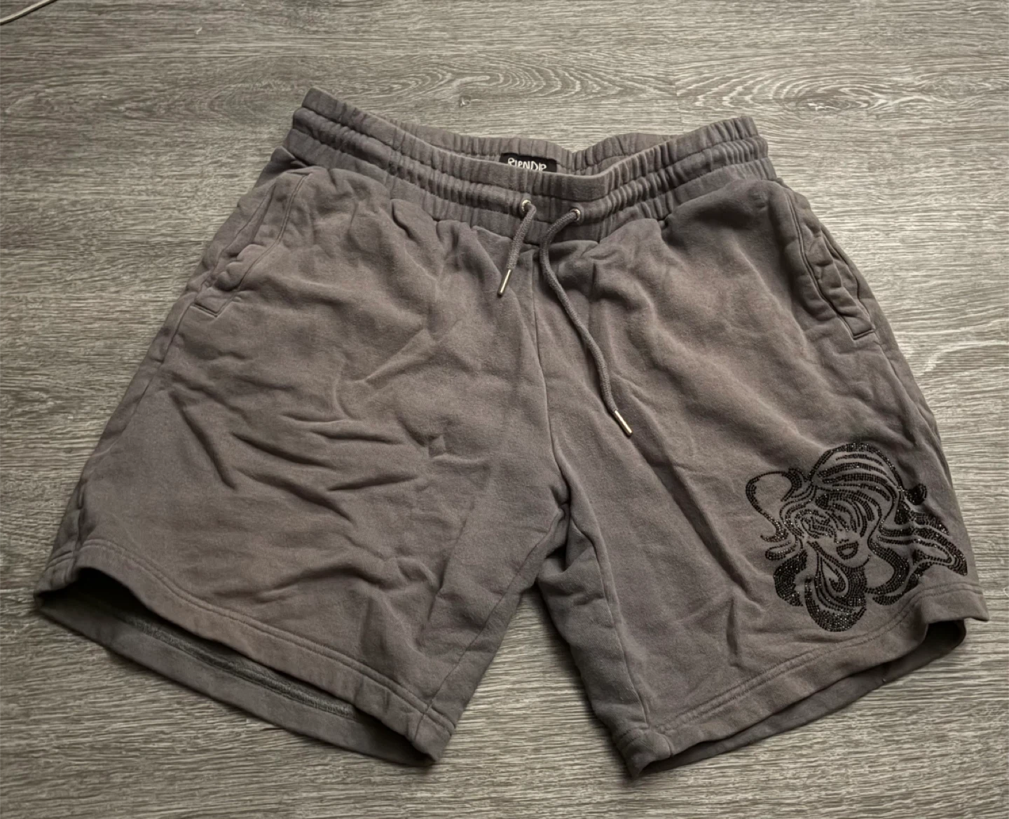 RipNDip Grey Sweat Shorts