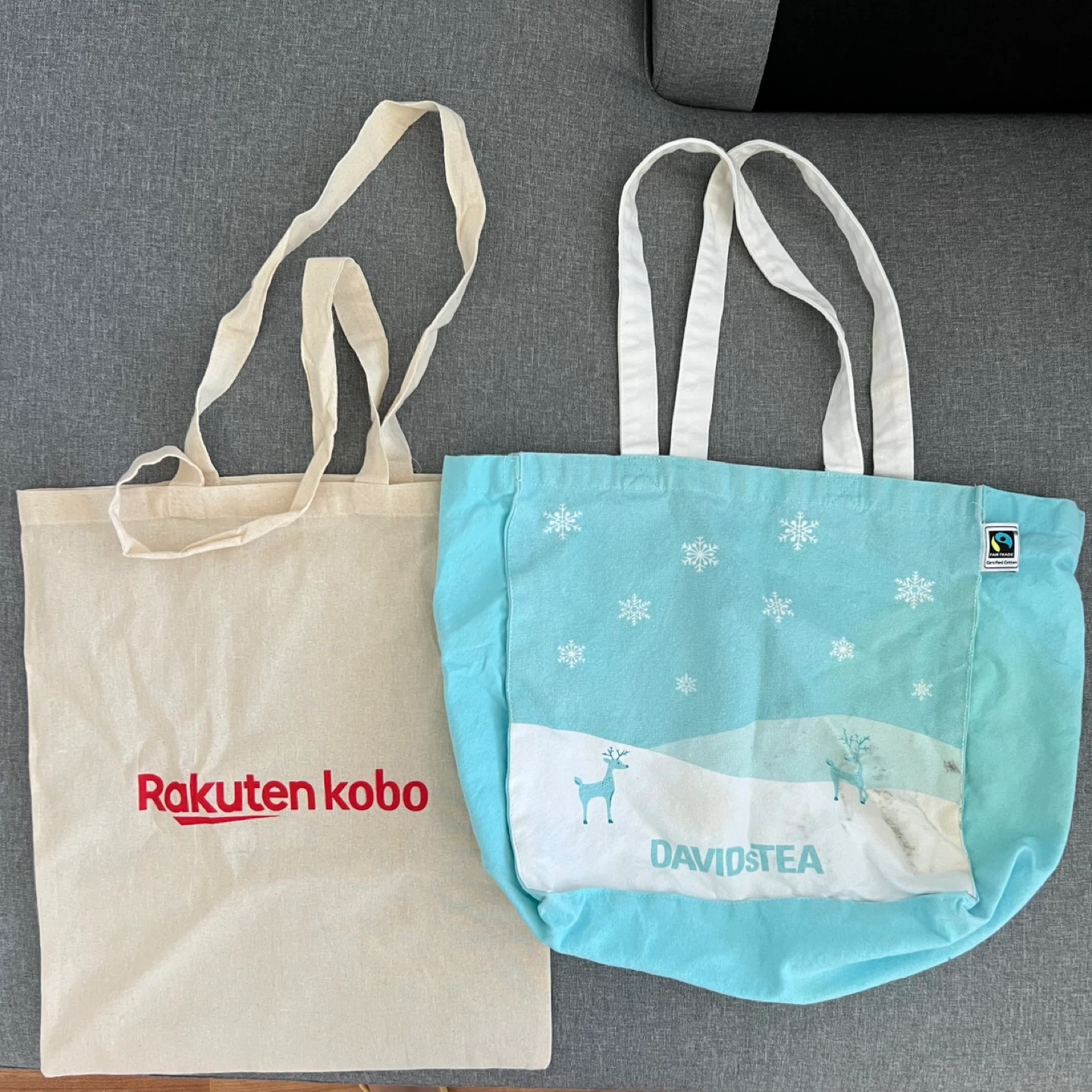 3 x Branded Tote Bags