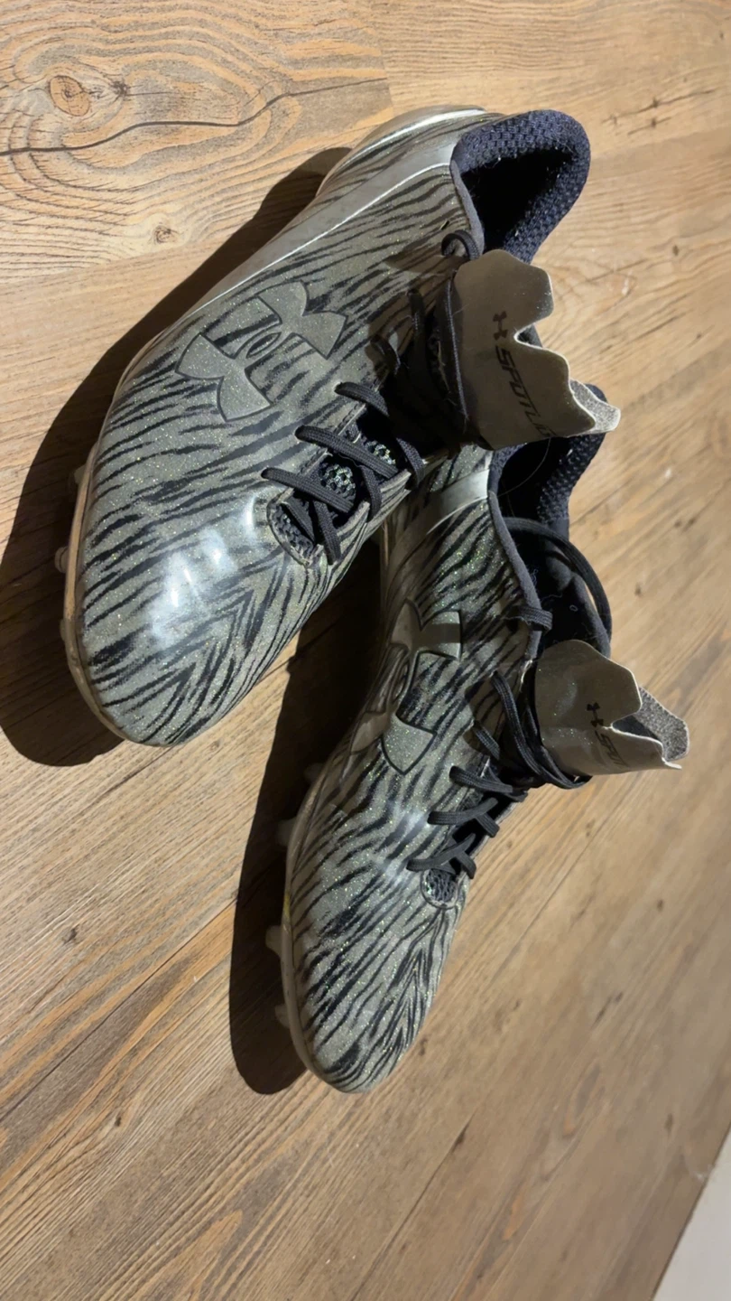 Reflective Under Armour Football Cleats